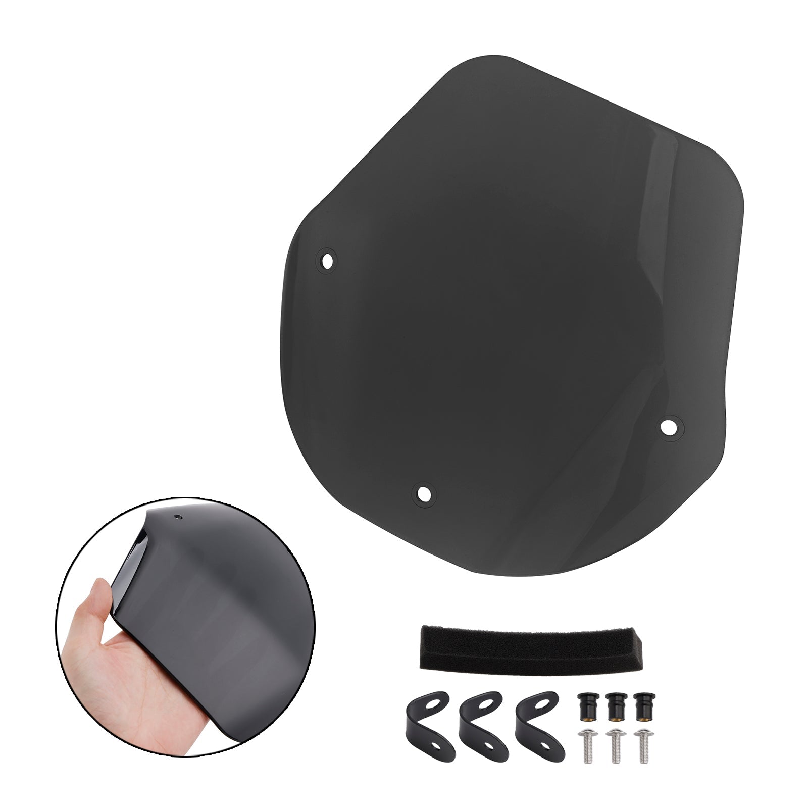 Windshield WindScreen + Bracket fit for Suzuki GSX-8S 2023-2024