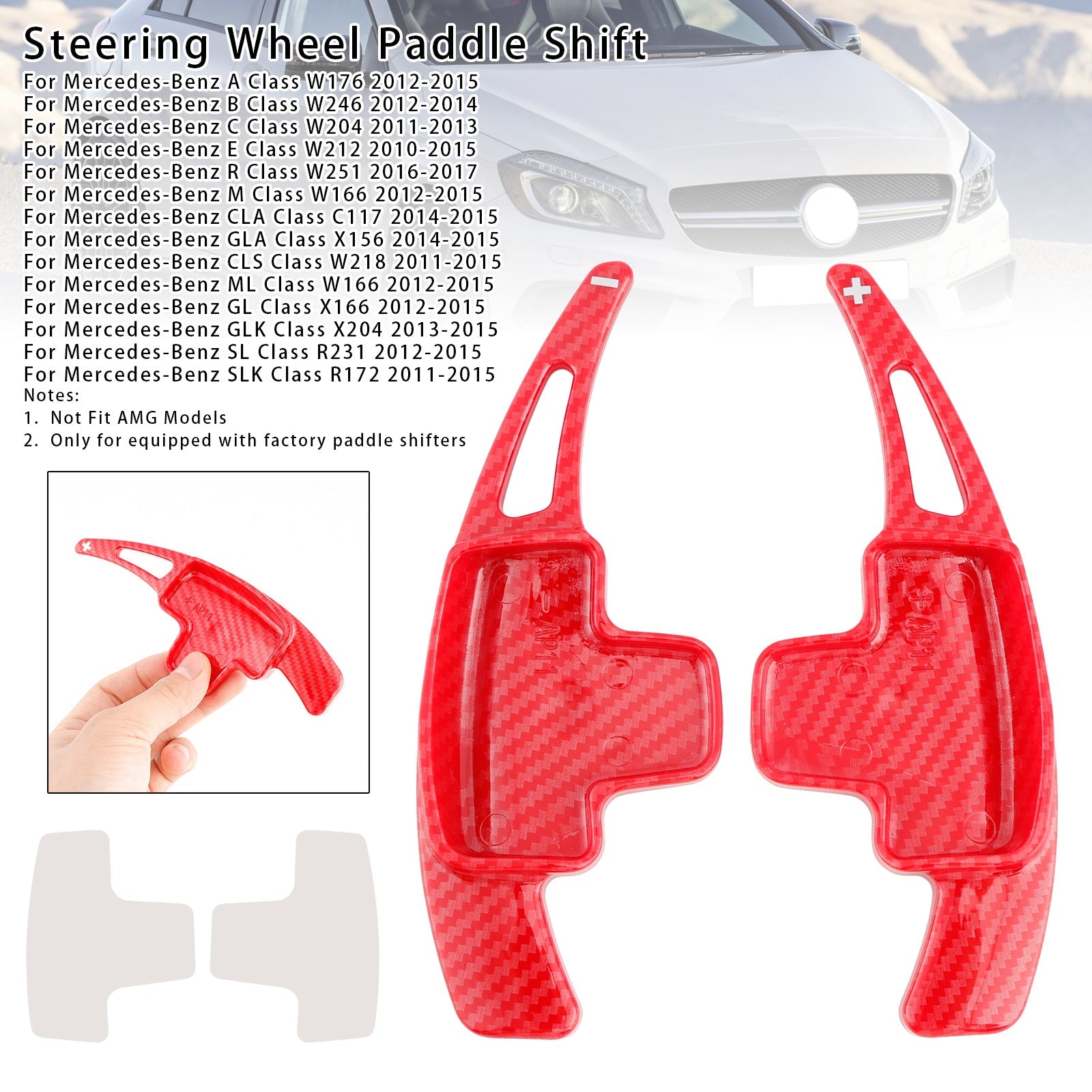 Steering Wheel Paddle Shifter For Mercedes-Benz B GL GLA 12-15