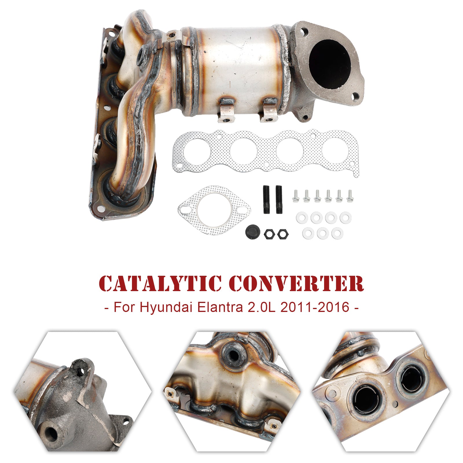 Catalytic Converter For Hyundai Elantra 2011-2016 Kia Forte 2013-2016 1.8L 2.0L