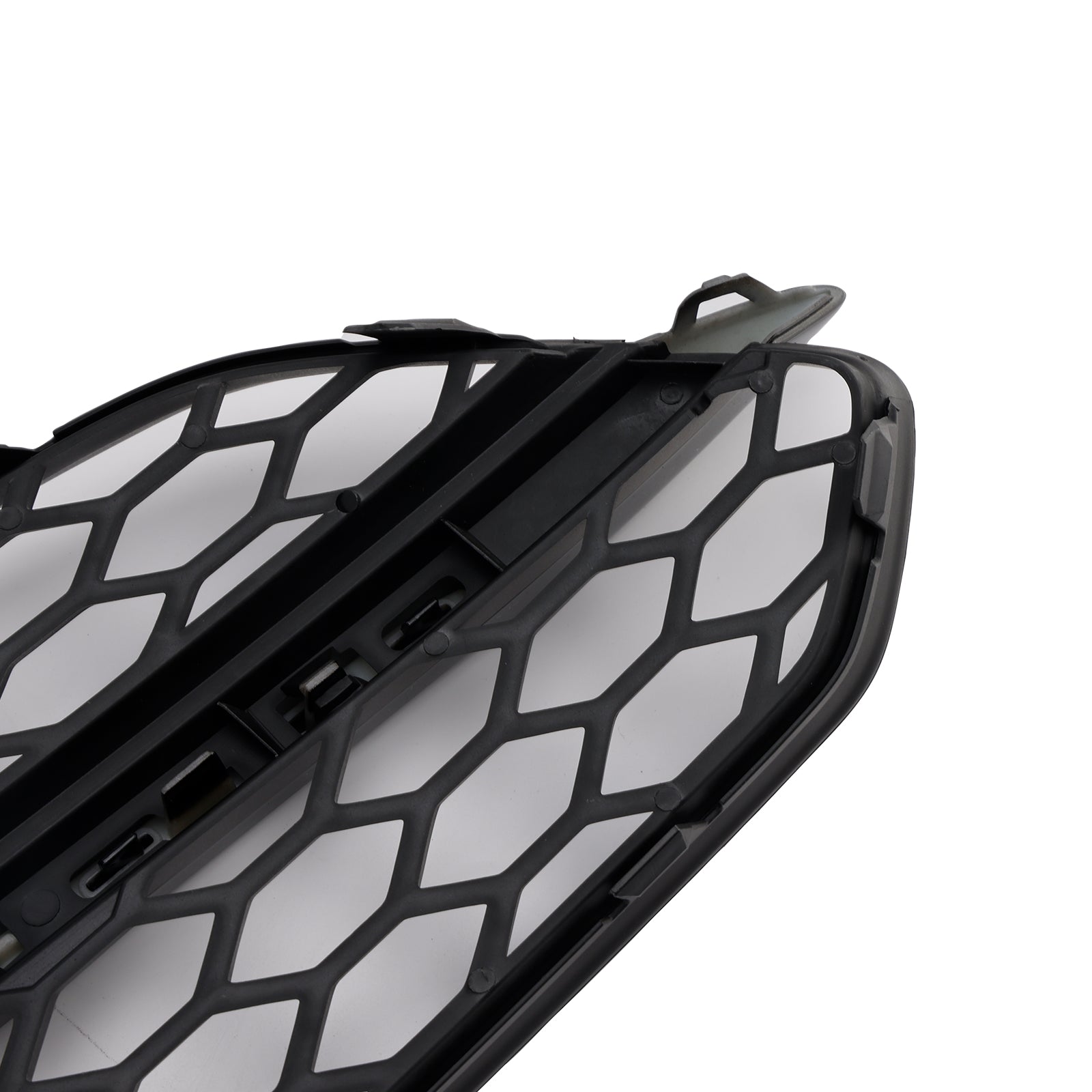 2015-2017 Audi A8 S8 2PCS Black Front Fog Grill Grille Light Cover