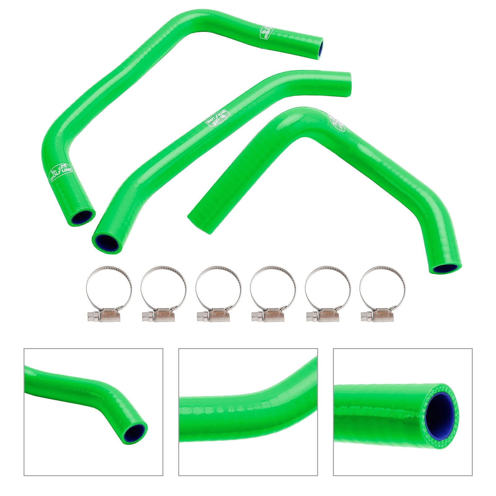 Silicone Radiator coolant Hose kit For Kawasaki ZX4R ZX-4RR 2023-2024