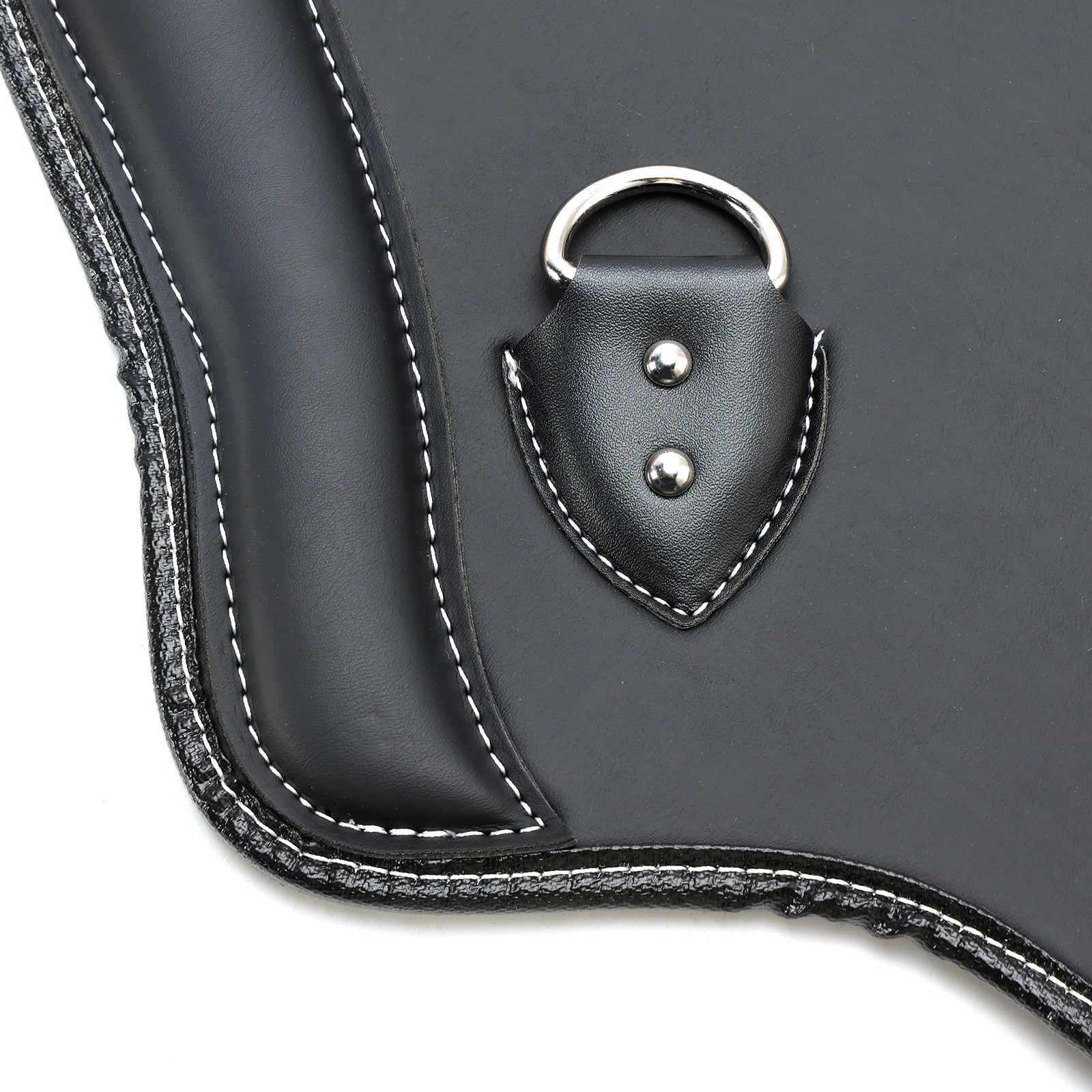 1985-2017 Touring, Softail, Dyna or Sportster Bikes Pair Cnc Heat Shield Saddle Protector Blackb Brown