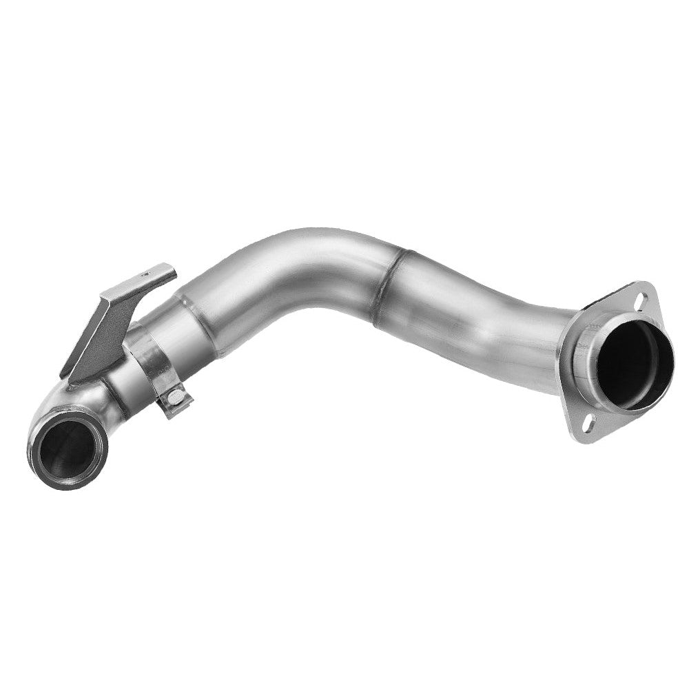 4" Turbo Downpipe Exhaust For Ford 6.7L Powerstroke F250 F350 F450 F550 2015-2019