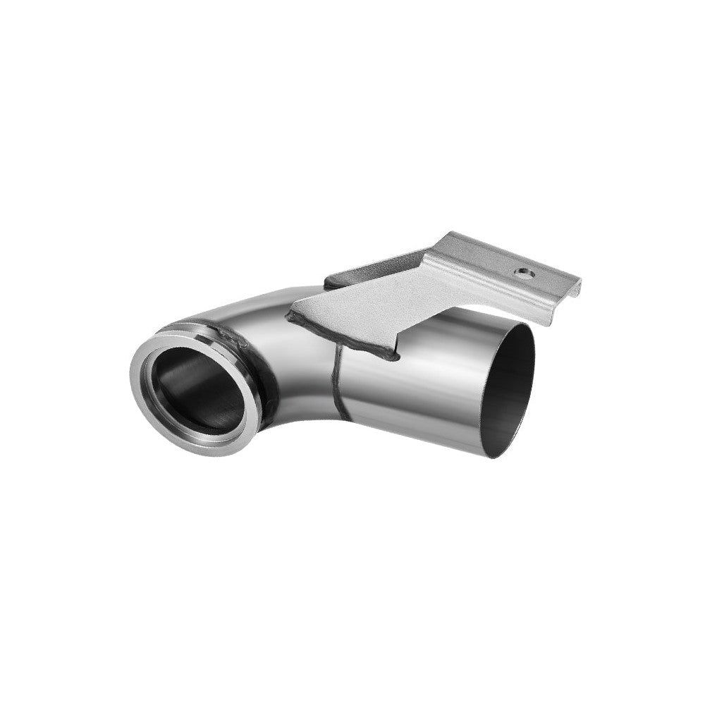 4" Turbo Downpipe Exhaust For Ford 6.7L Powerstroke F250 F350 F450 F550 2015-2019