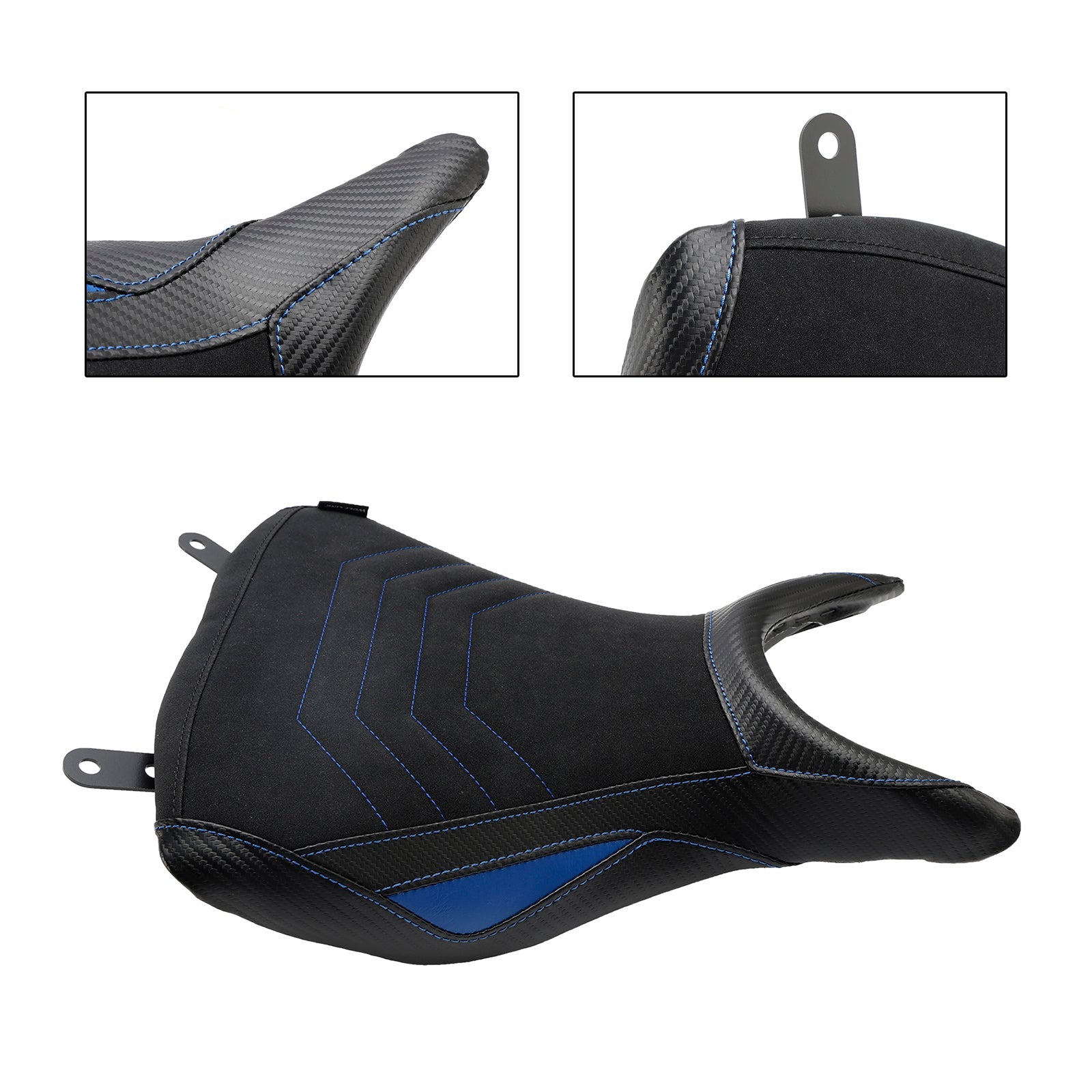 2015-2023 Yamaha Mt-03 Yzf-R3 Front Driver Seat Raider Cushion Pu Blue