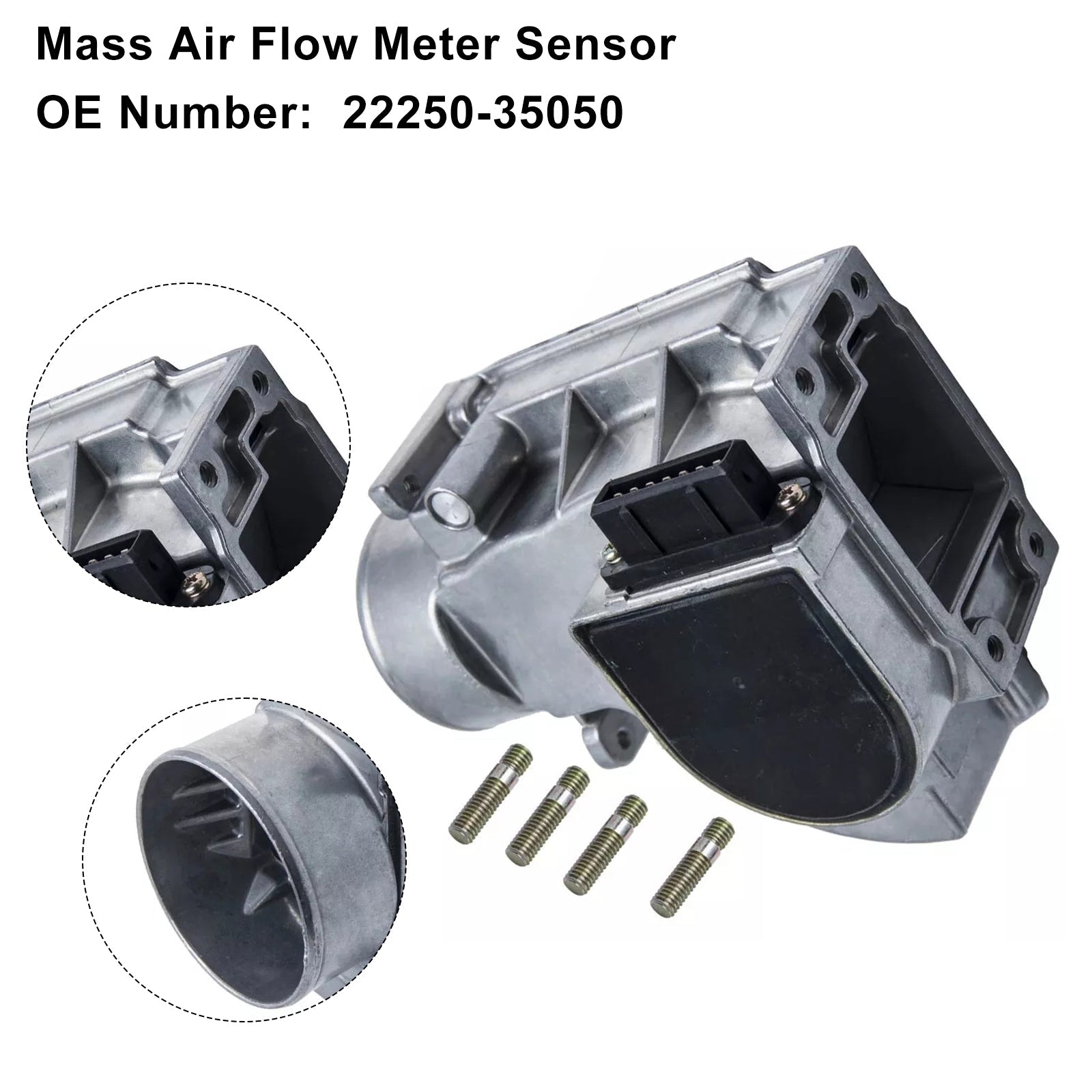 1990-1995 4Runner 4 cylinder (22REC engine) Mass Air Flow Meter Sensor 22250-35050