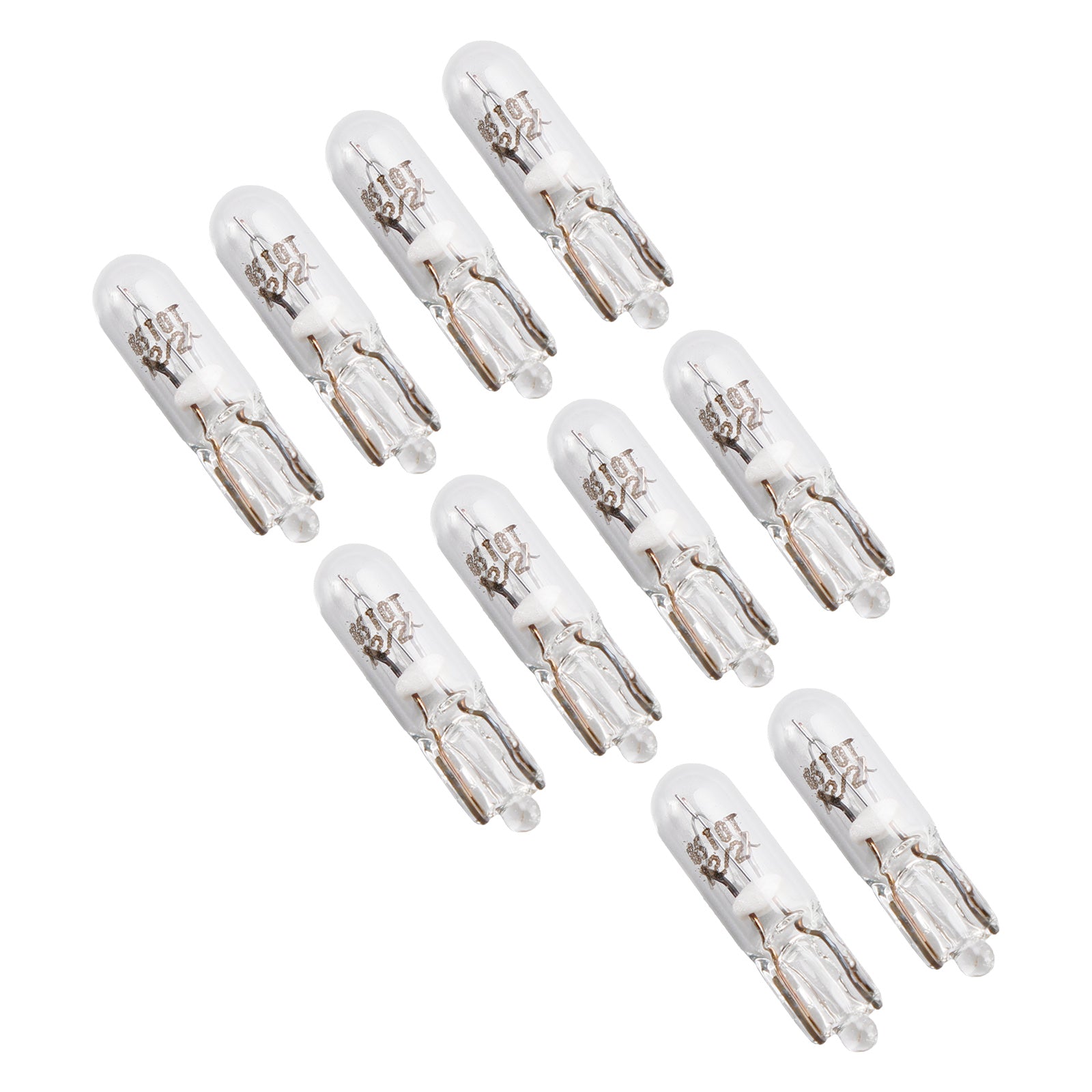10PCS Instrument Light W2*4.6d 2722 T5 W2W 12V 2W For OSRAM