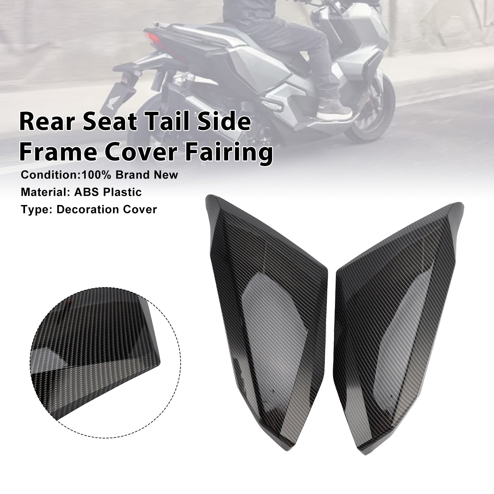 2022-2025 Honda ADV 350 Rear Seat Tail Side Frame Cover Fairing