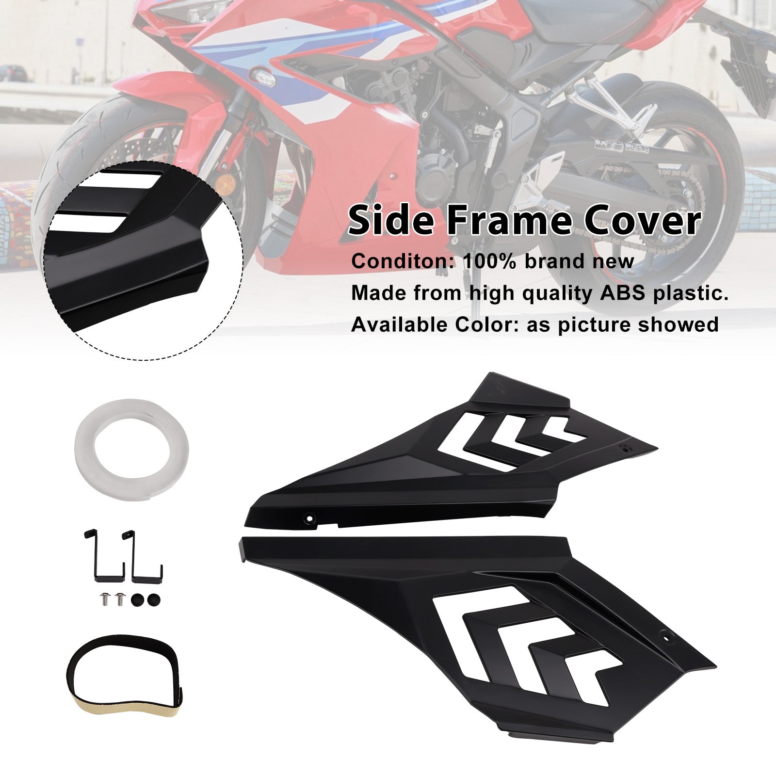 2024-2025 Honda CBR650R Side Frame Panel Protector Fairings Cover