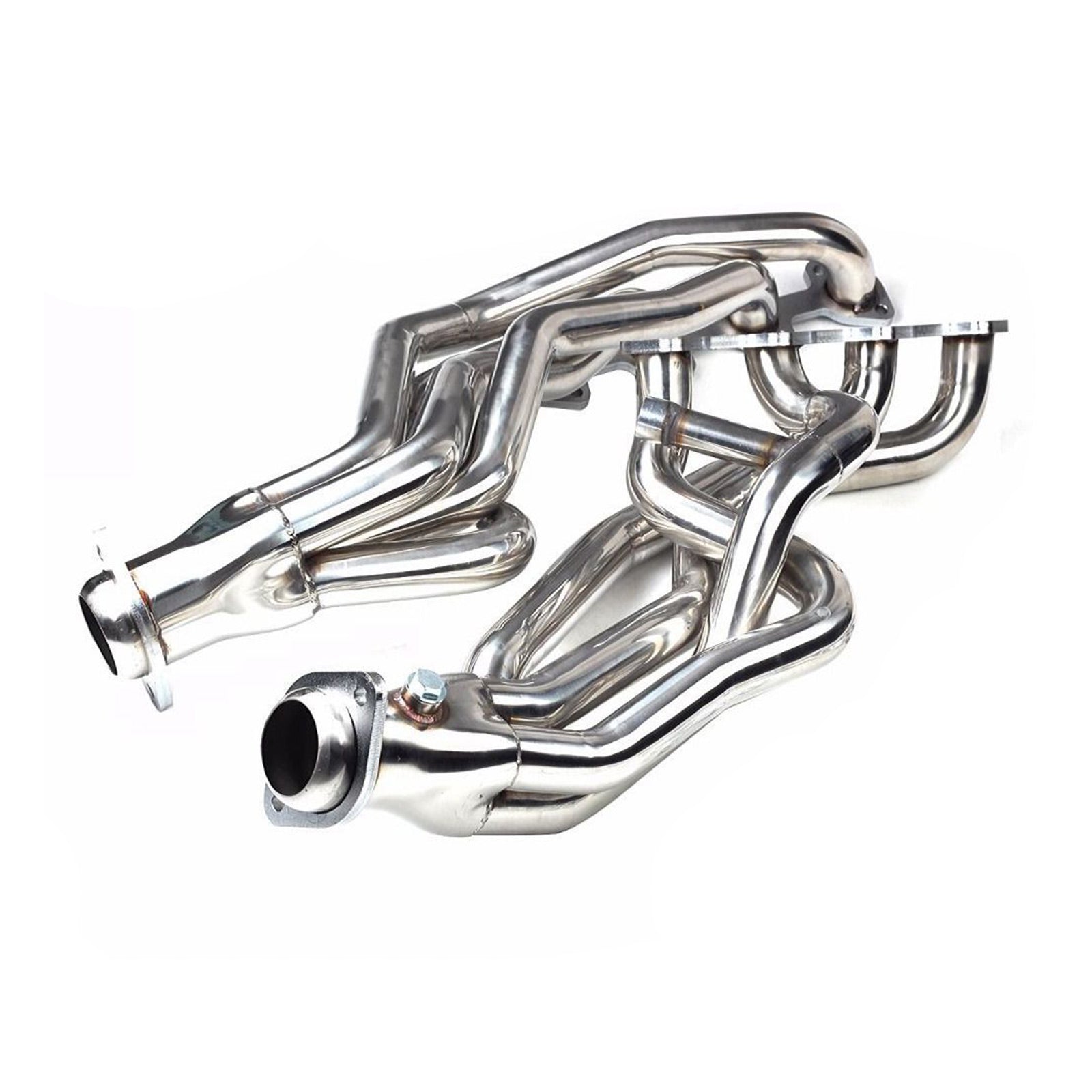 Pair Stainless Exhaust Manifold Headers Fit Ford Mustang GT V8 4.6L 1996-2004