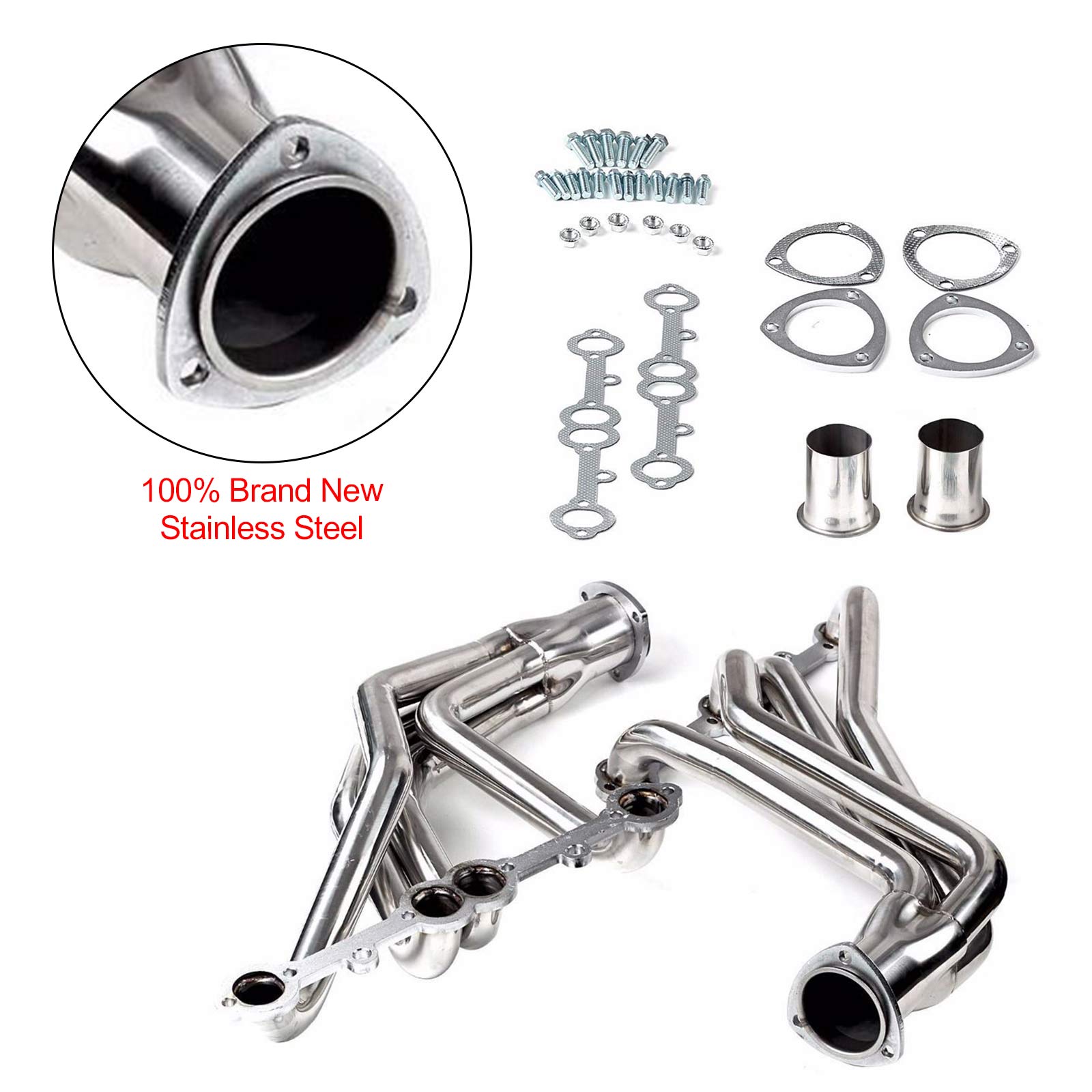 Exhaust Manifold Headers Fit Chevy Fit Chevrolet Corvette V8 Engines 1963-1981