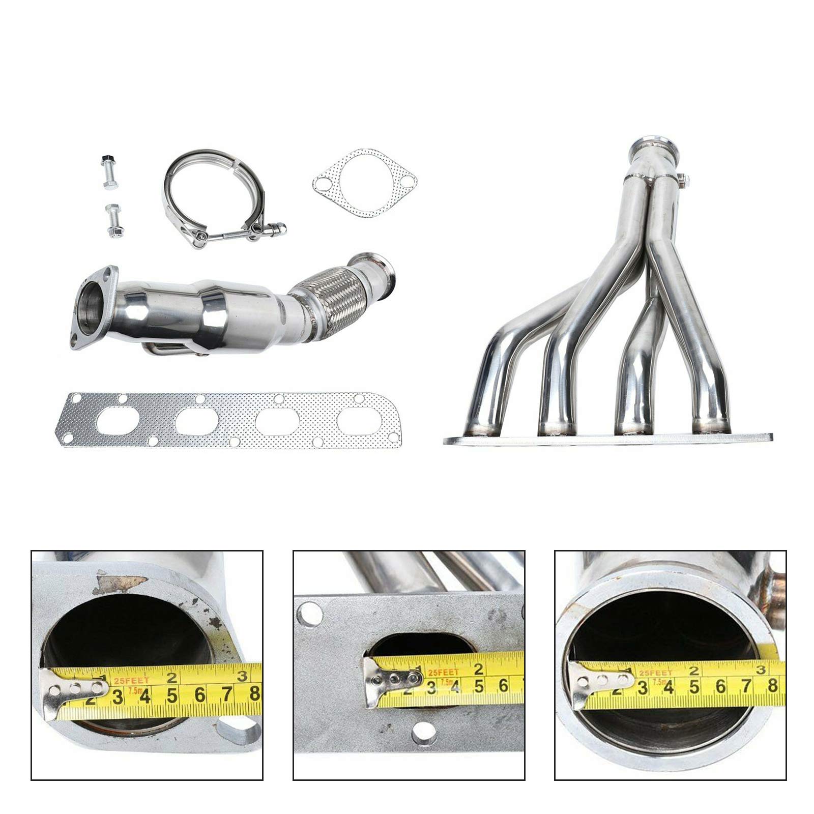 Exhaust Manifold Header Fit Chevy Fit Chevrolet Cobalt Saturn SS 2005-2007 2.0L