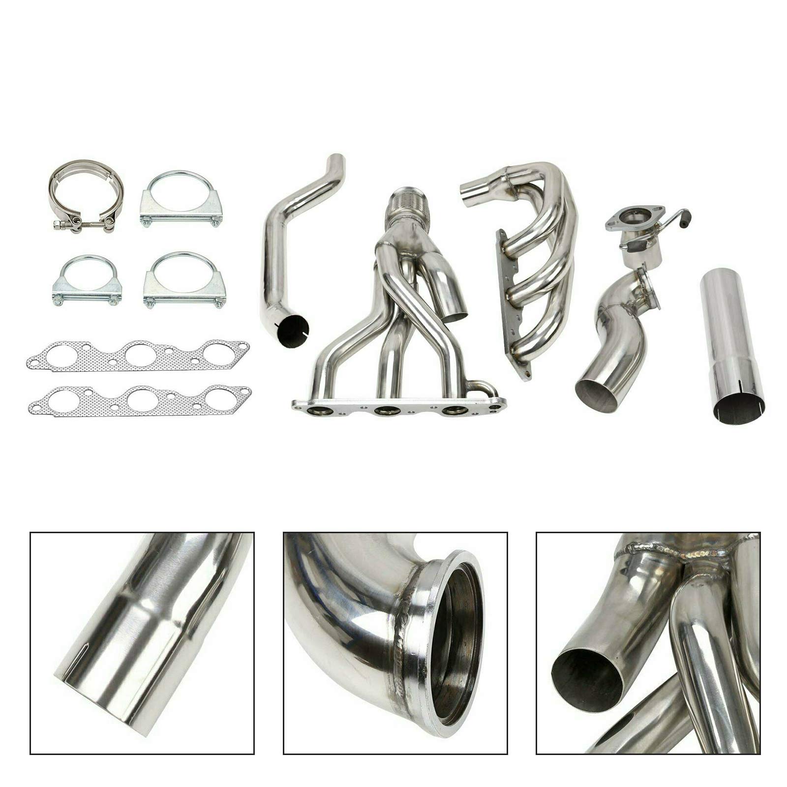 Exhaust Header Manifold Fit Pontiac Grand Prix GTP Regal Impala 3.8L 1997-2005