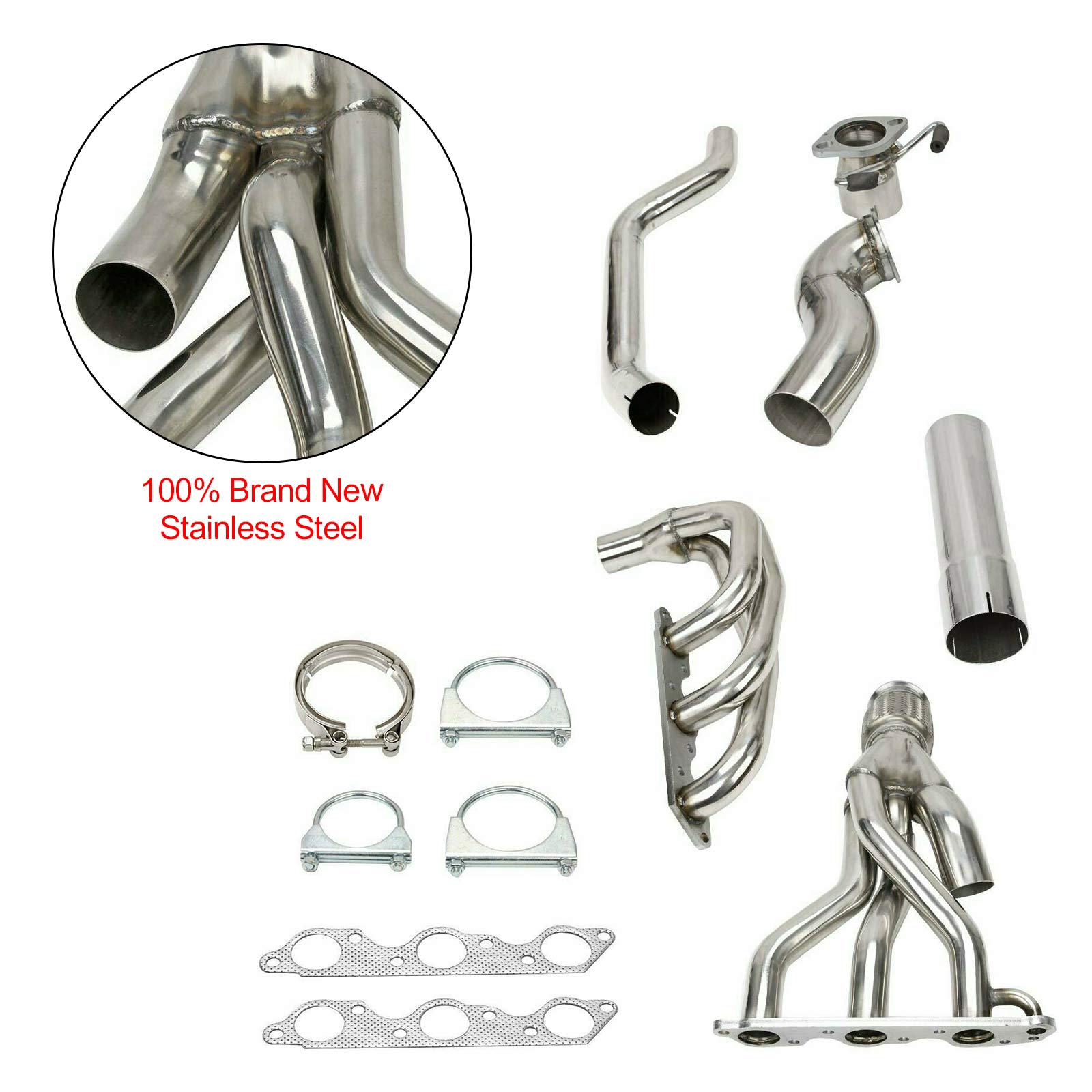Exhaust Header Manifold Fit Pontiac Grand Prix GTP Regal Impala 3.8L 1997-2005