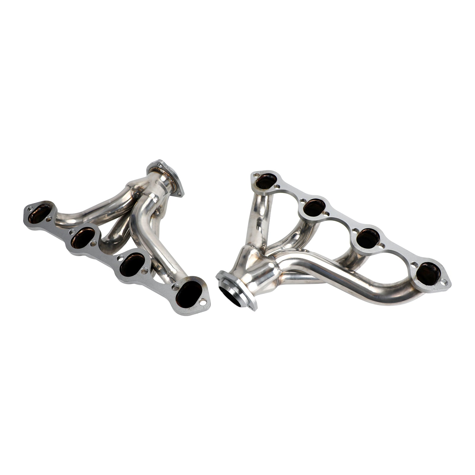 Stainless Hugger Exhaust Headers Fit Ford Short Block Windsor 289 302 351