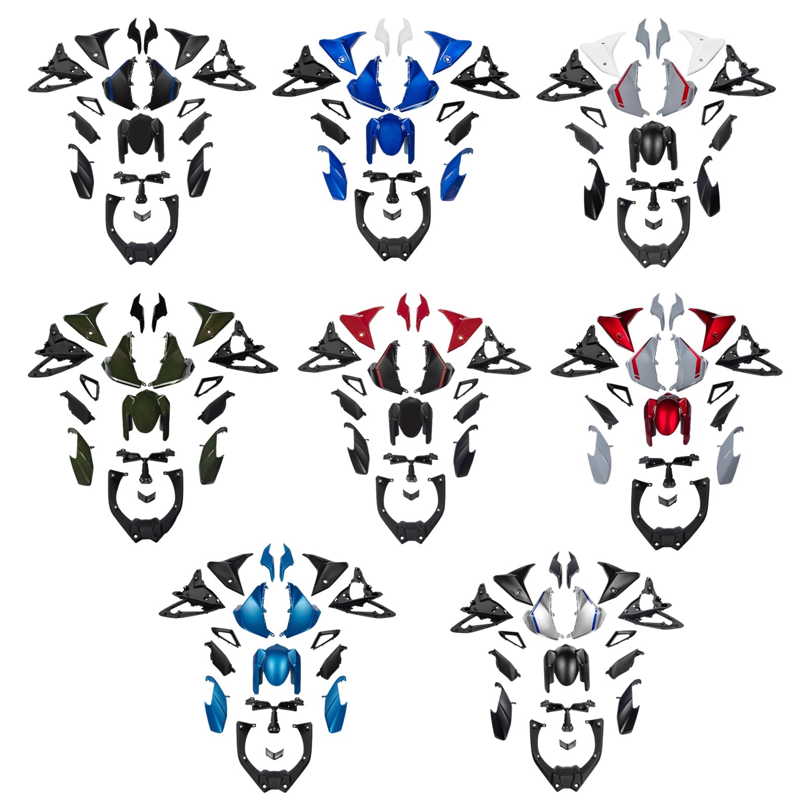 Yamaha Tracer 900 Tracer 900 GT 2018-2020 ABS Plastic Bodywork Fairing