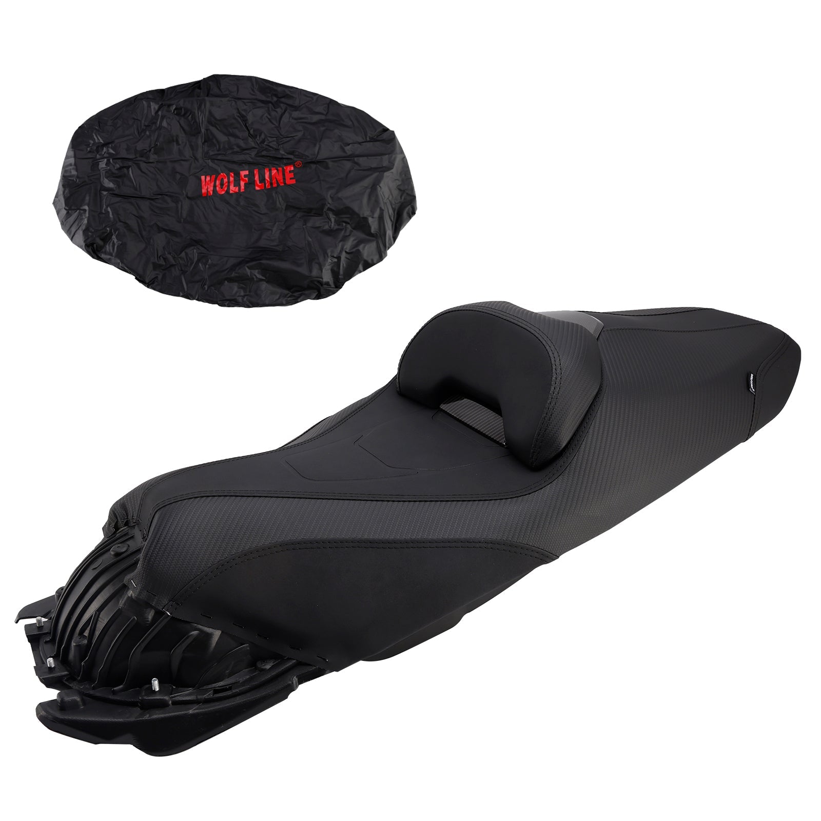 2022-2025 Honda Adv350 Adv 350 Rider Passenger Seat Complete Backrest Pad Orange