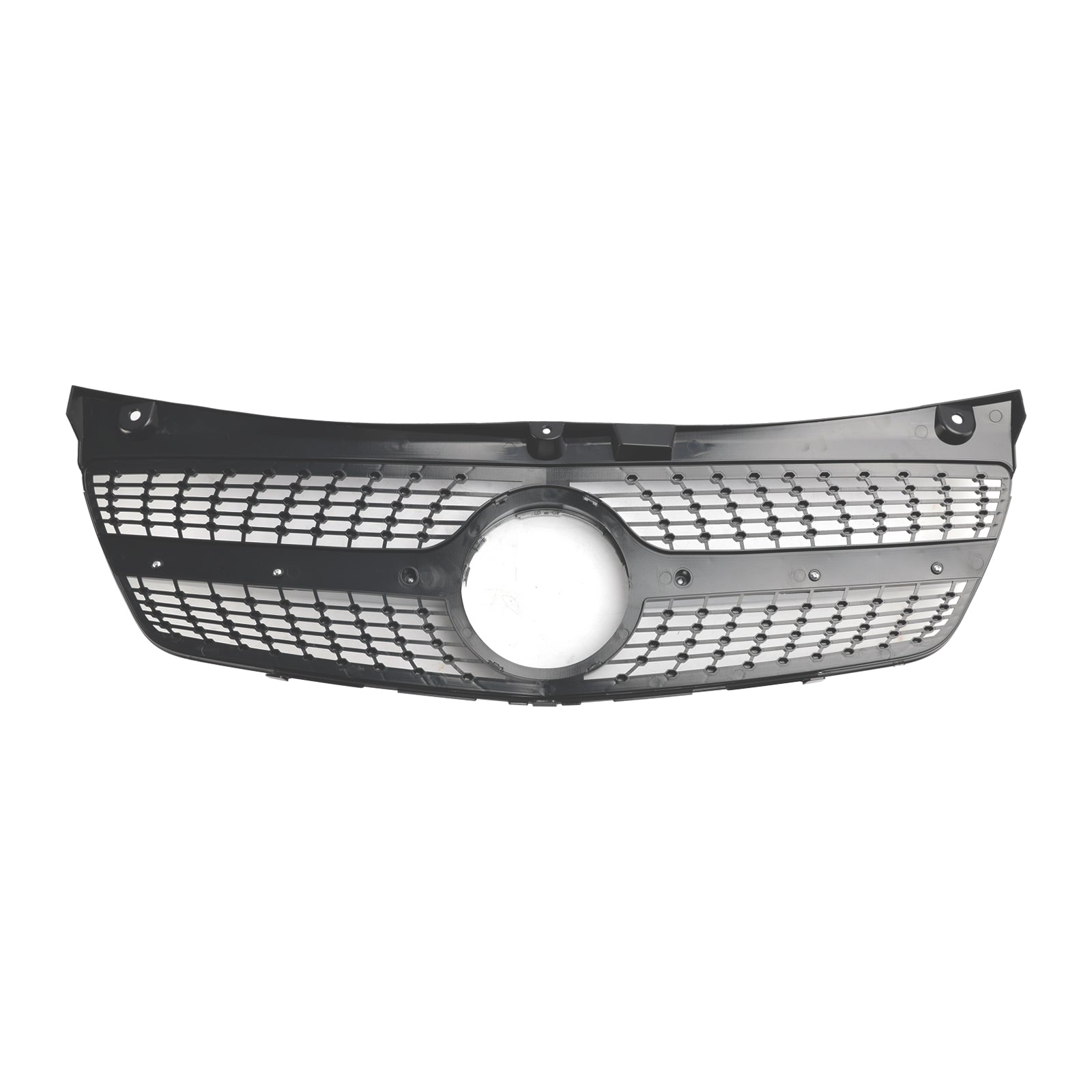 Front Bumper Grille Fit Mercedes Benz V-Class Viano W639 2011-2014 Diamond