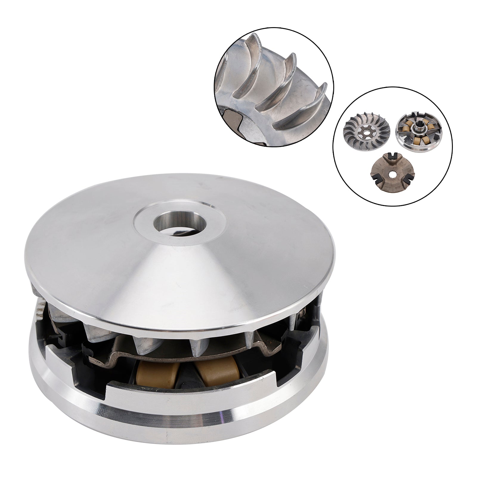 Front Clutch Variator Pulley Set 22420-E01-000 For Access Atv 100 Drr Stels 100