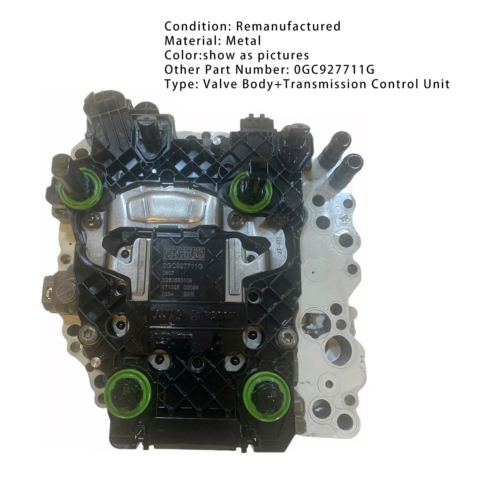 2014-2021 AUDI S3 GOLF R CUPRA 2.0 TFSI TSI Auto DSG Mechatronic Unit TCU+Valve Body 0GC927711G