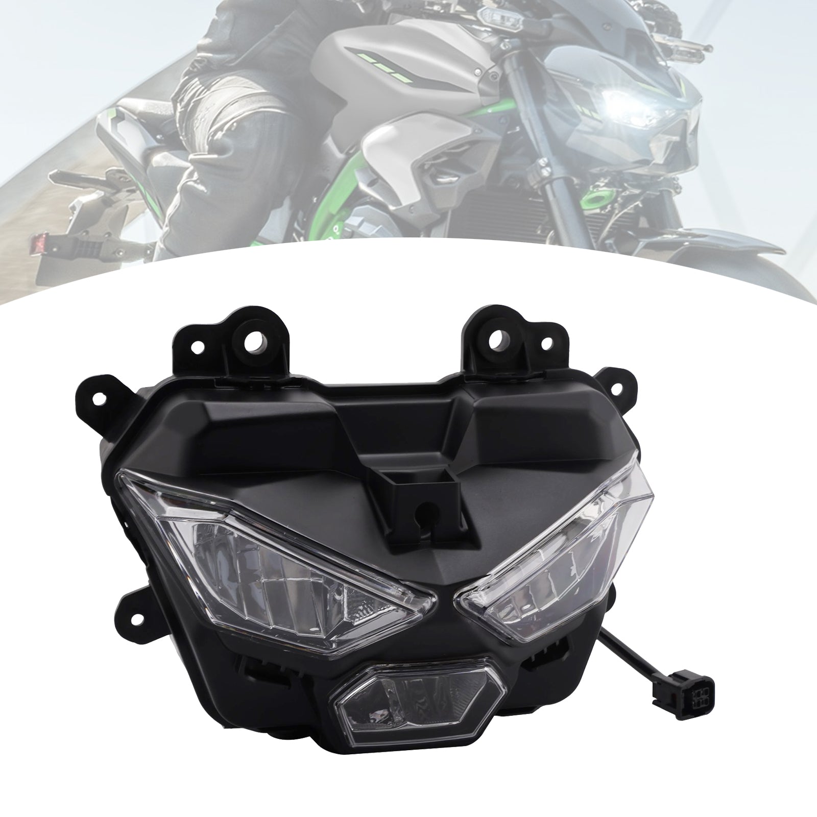 2025 Kawasaki Ninja Z900 Front Headlight Grille Headlamp Led Protector