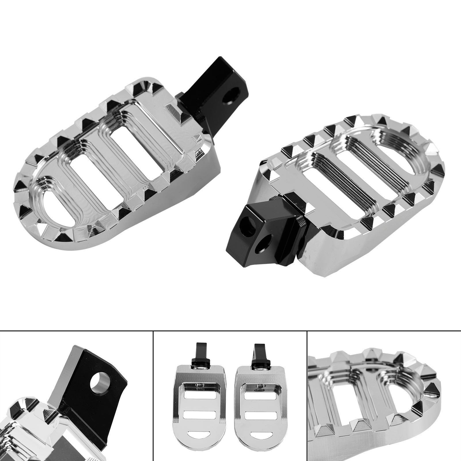 Front Footrests Foot Peg fit for BMW R18 /100 Years /Classic / R18B 2020-2023+