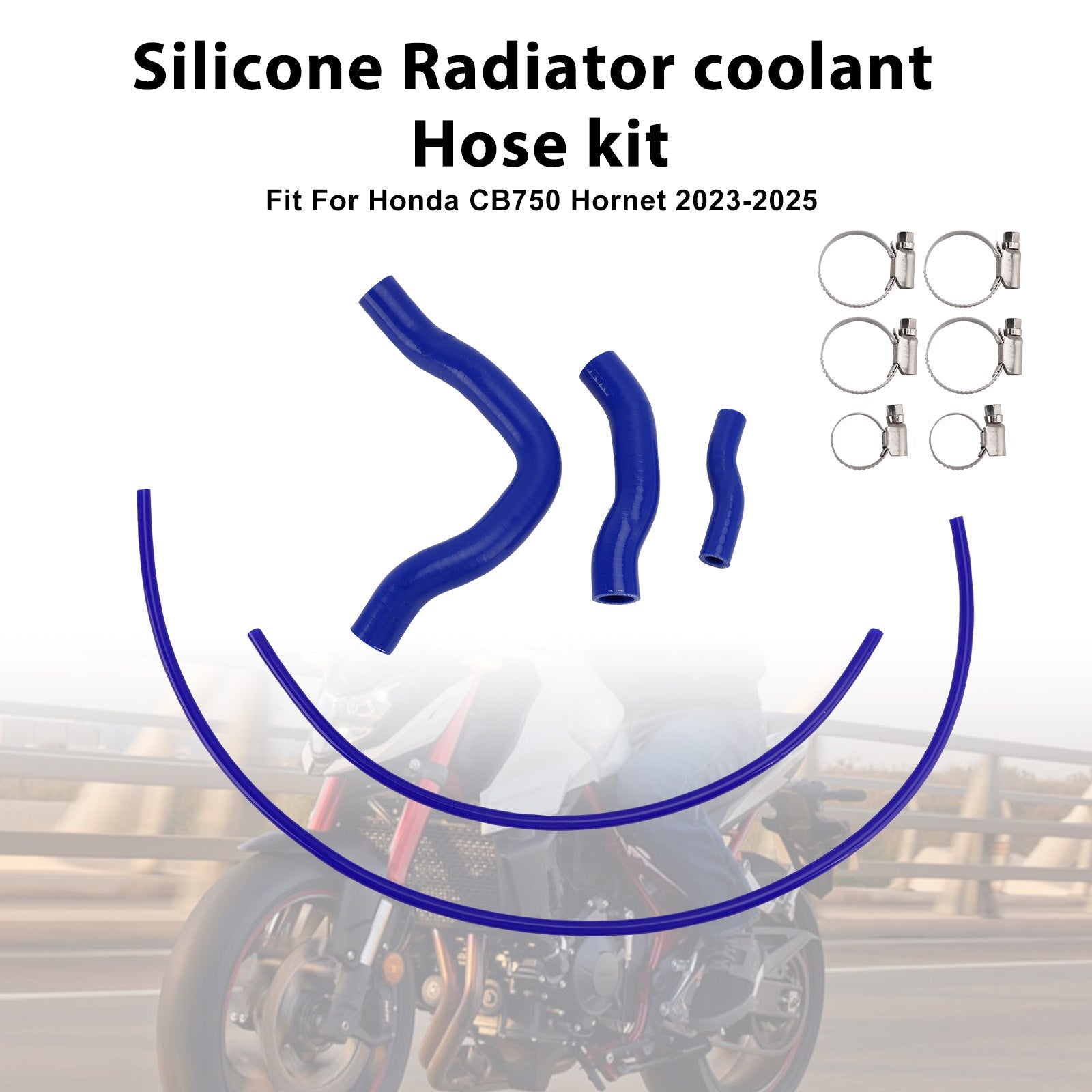 2023-2025 Honda CB750 Hornet Silicone Radiator coolant Hose