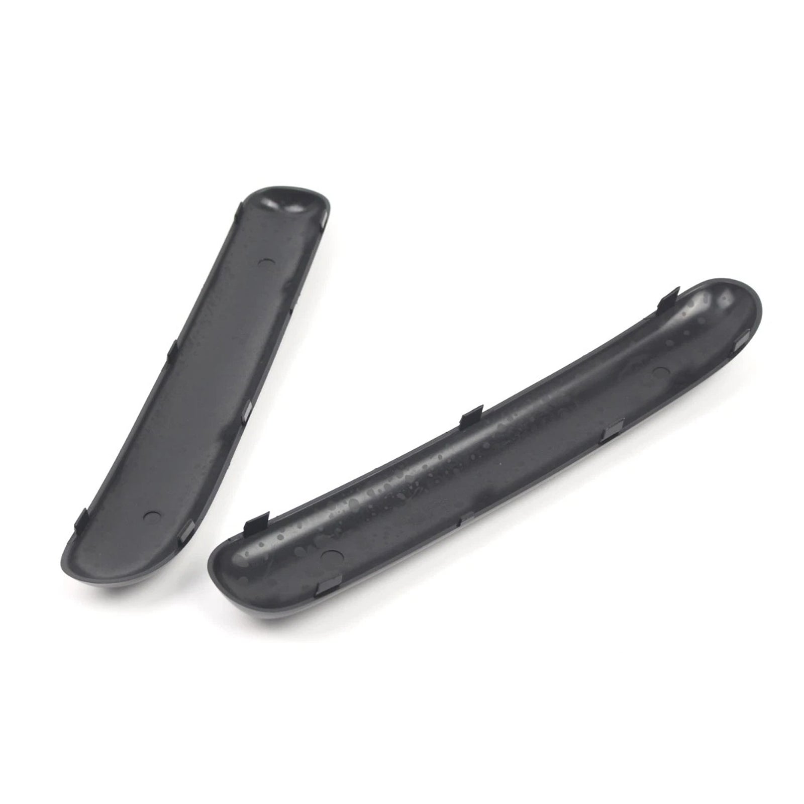 2001-2004 Mini One Cooper R50/R52/R53 Pair Front Bumper Trim Set Glossy Black