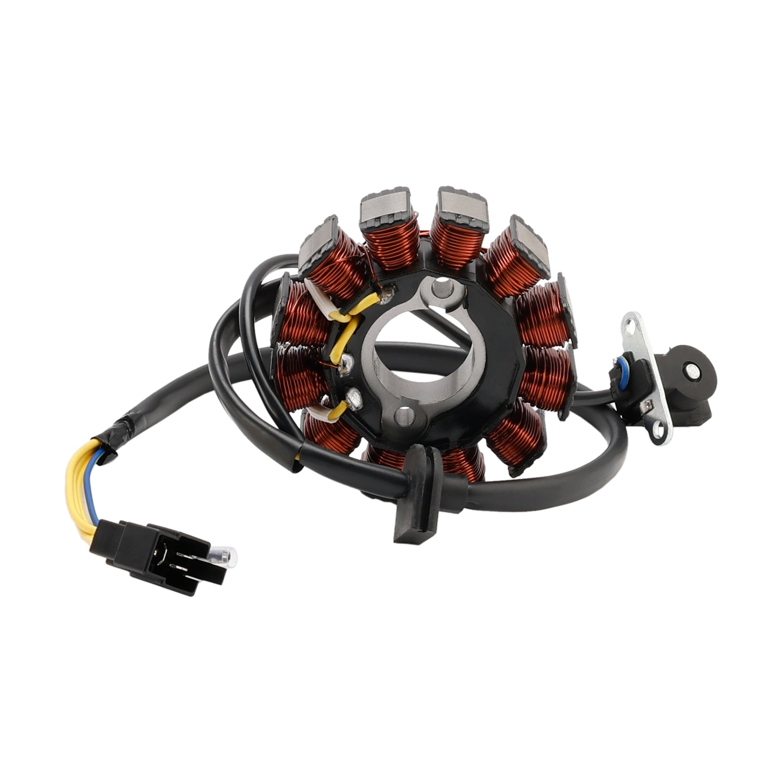 혼다 AFS 110 M Wave 110 Alpha 2016-2017용 스테이터 코일 마그네토 4-와이어 12-코일