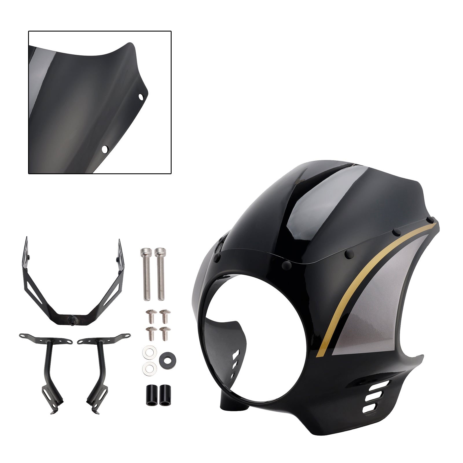 2022-2025 Yamaha XSR900 Headlight Fairing Windshield WindScreen