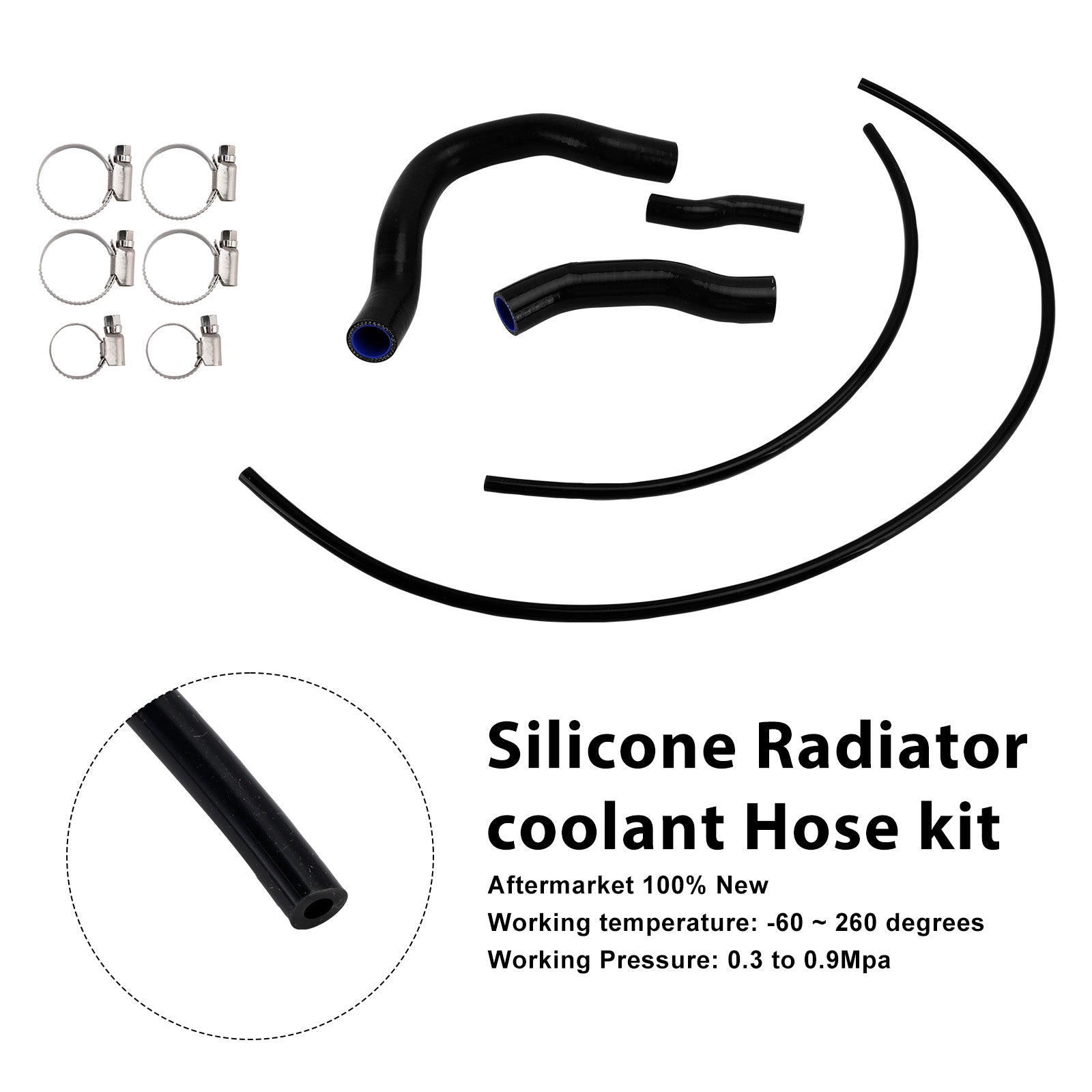 2023-2025 Honda XL750 Transalp Silicone Radiator coolant Hose Kit