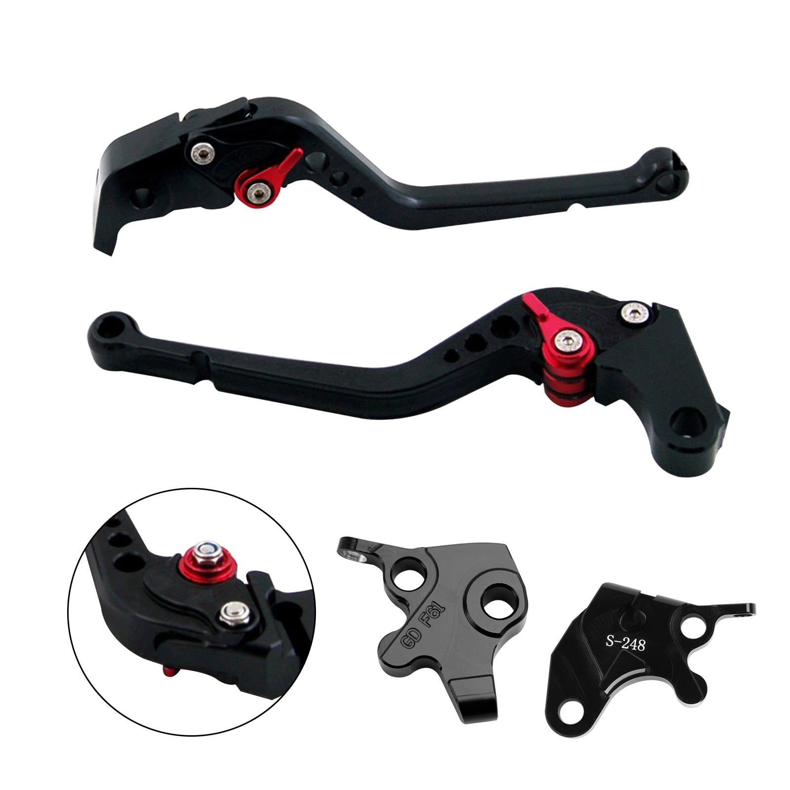 2008-2011 YAMAHA YZF R125 Long Clutch Brake Lever