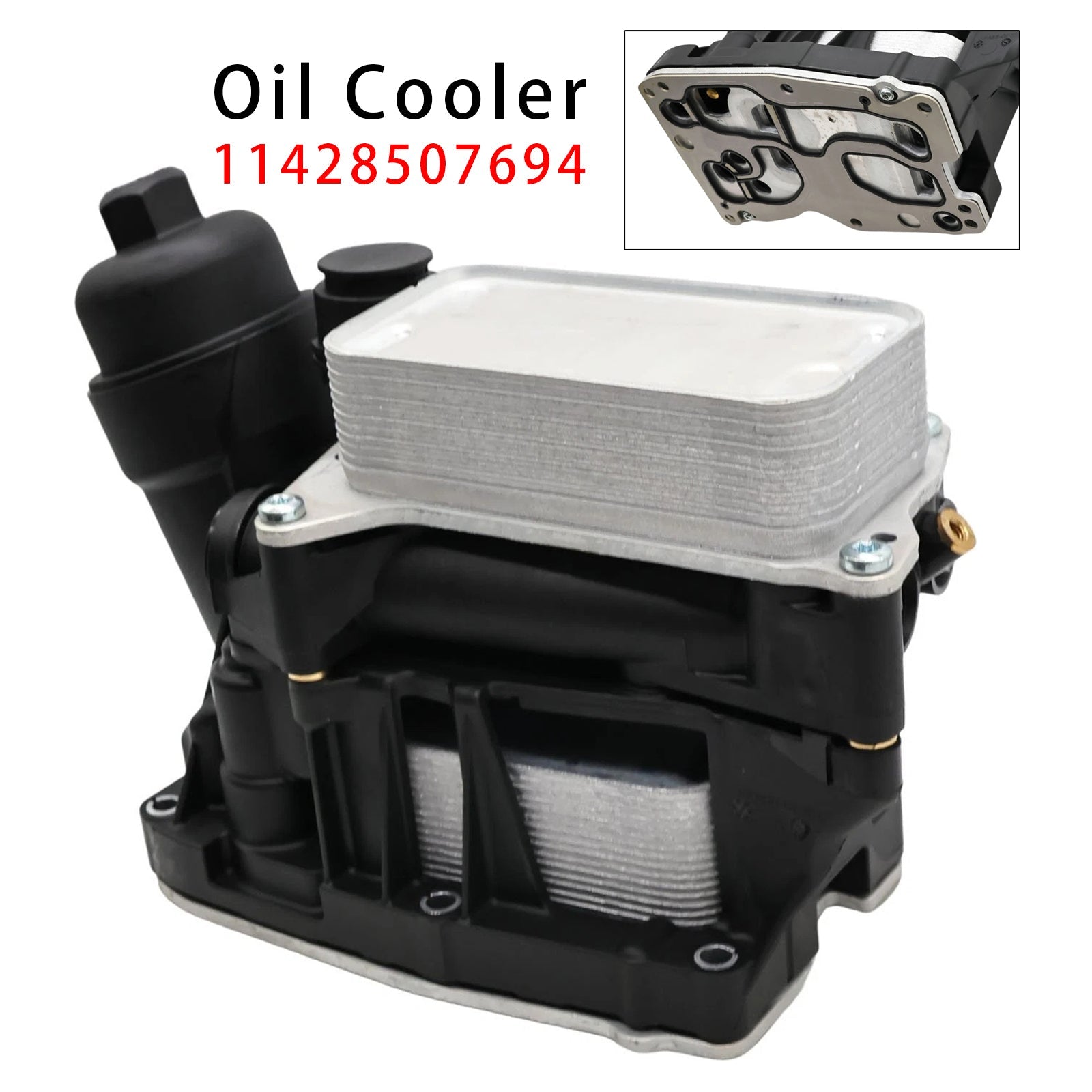 07.2012- For BMW 1 Sports (F21) 120 d Hatchback Engine Oil Cooler 11428507697