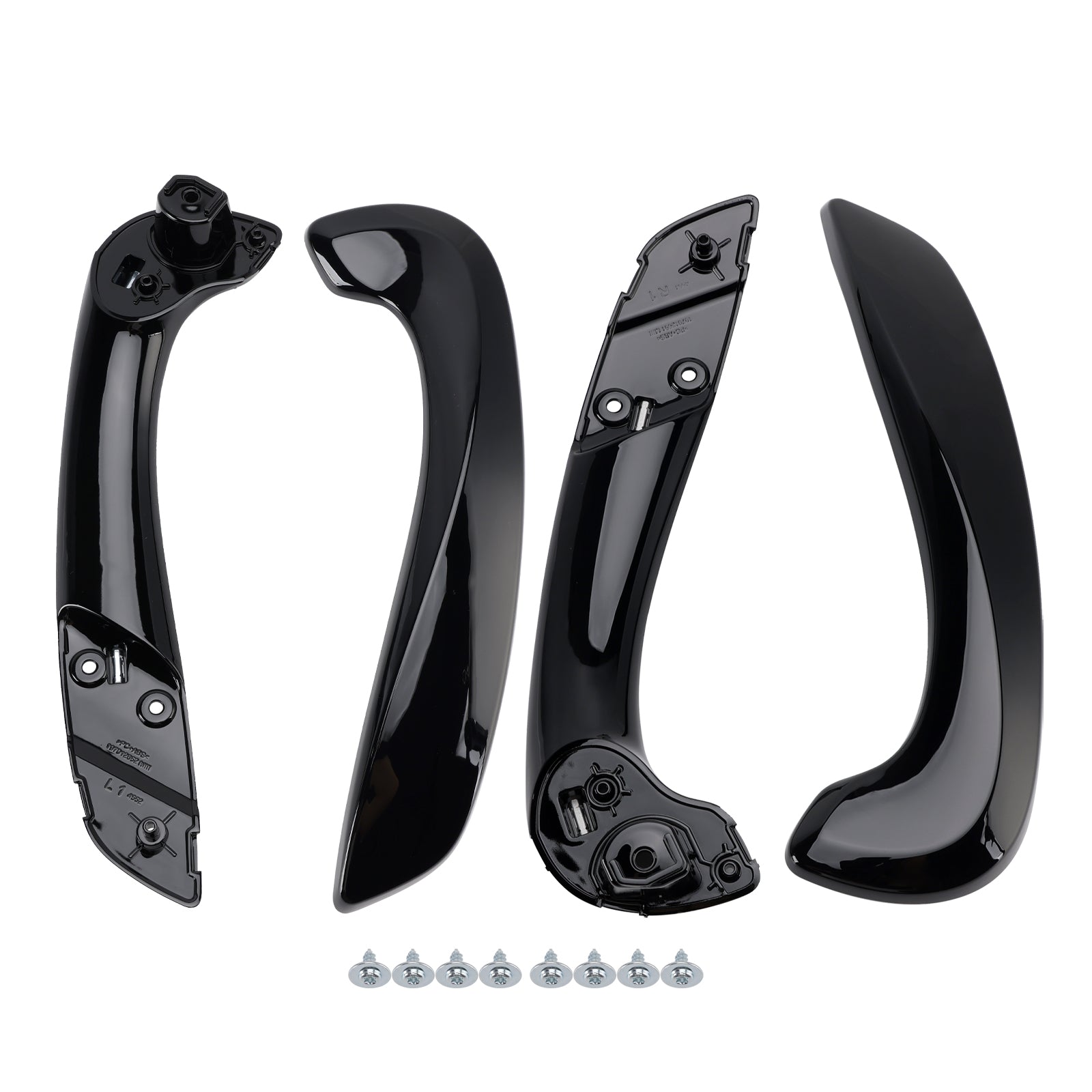 Front Left Right Interior Door Handle Base+Cover For Renault Megane III 08-16