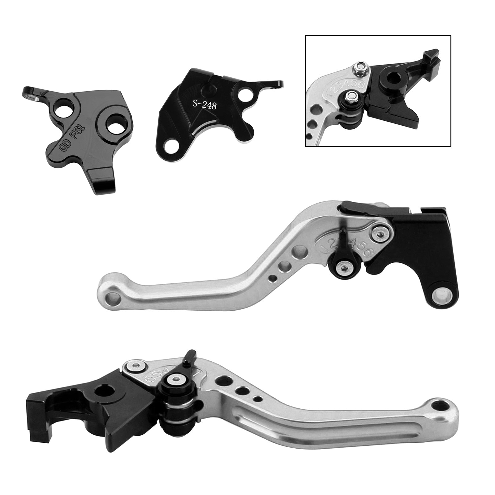 2008-2011 YAMAHA YZF R125 NEW Short Clutch Brake Lever