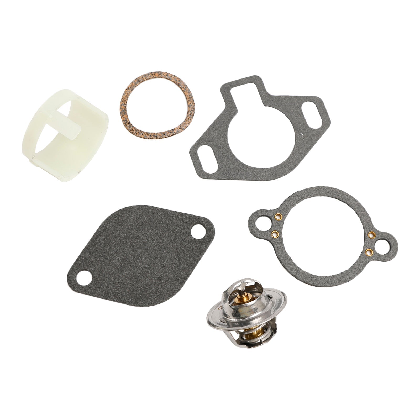 Thermostat Kit 160° With Plastic Sleeve 807252Q5 807252T2 for MerCruiser