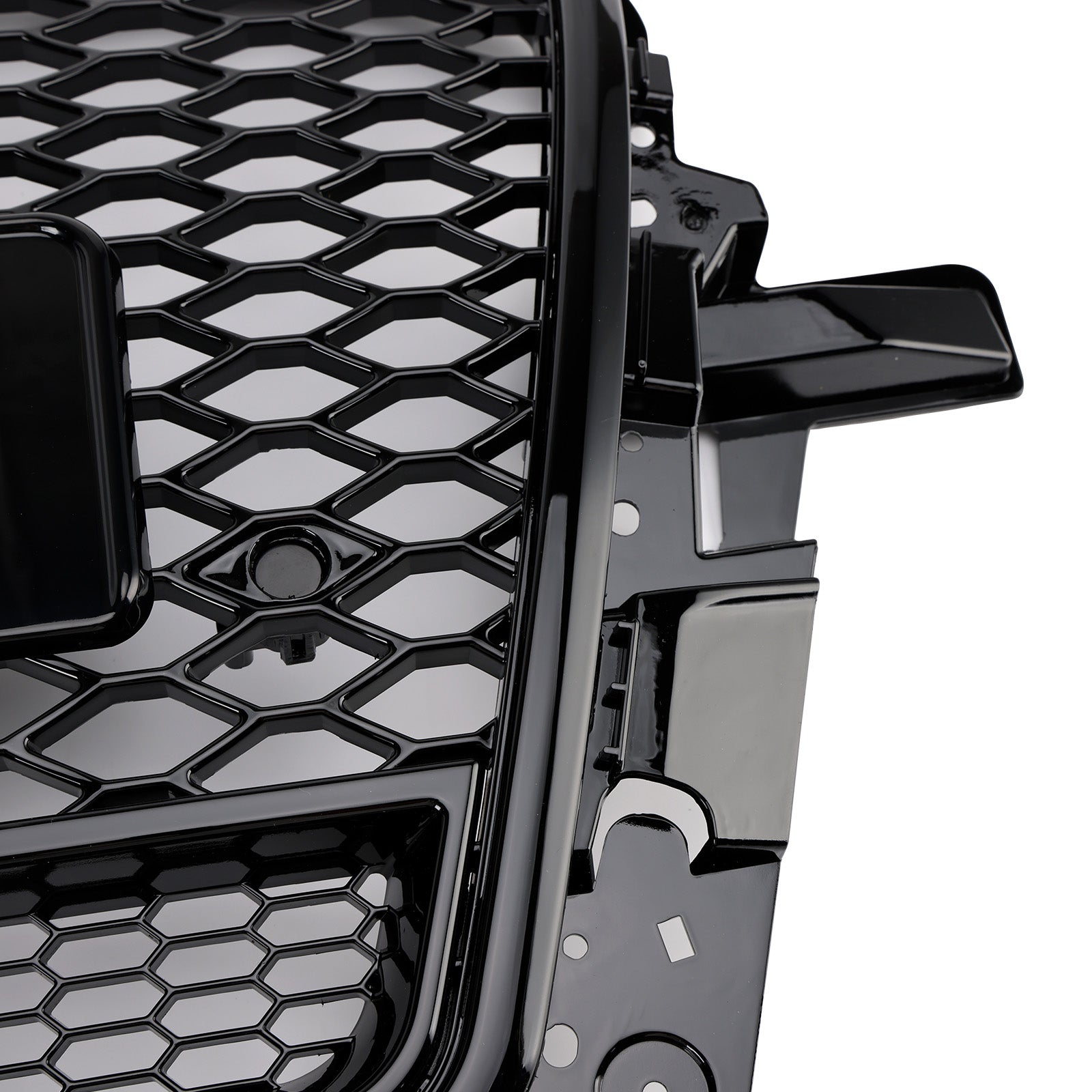 Gloss Black Front Honeycomb Bumper Grille Grill Fit Audi Q5 2013-2017