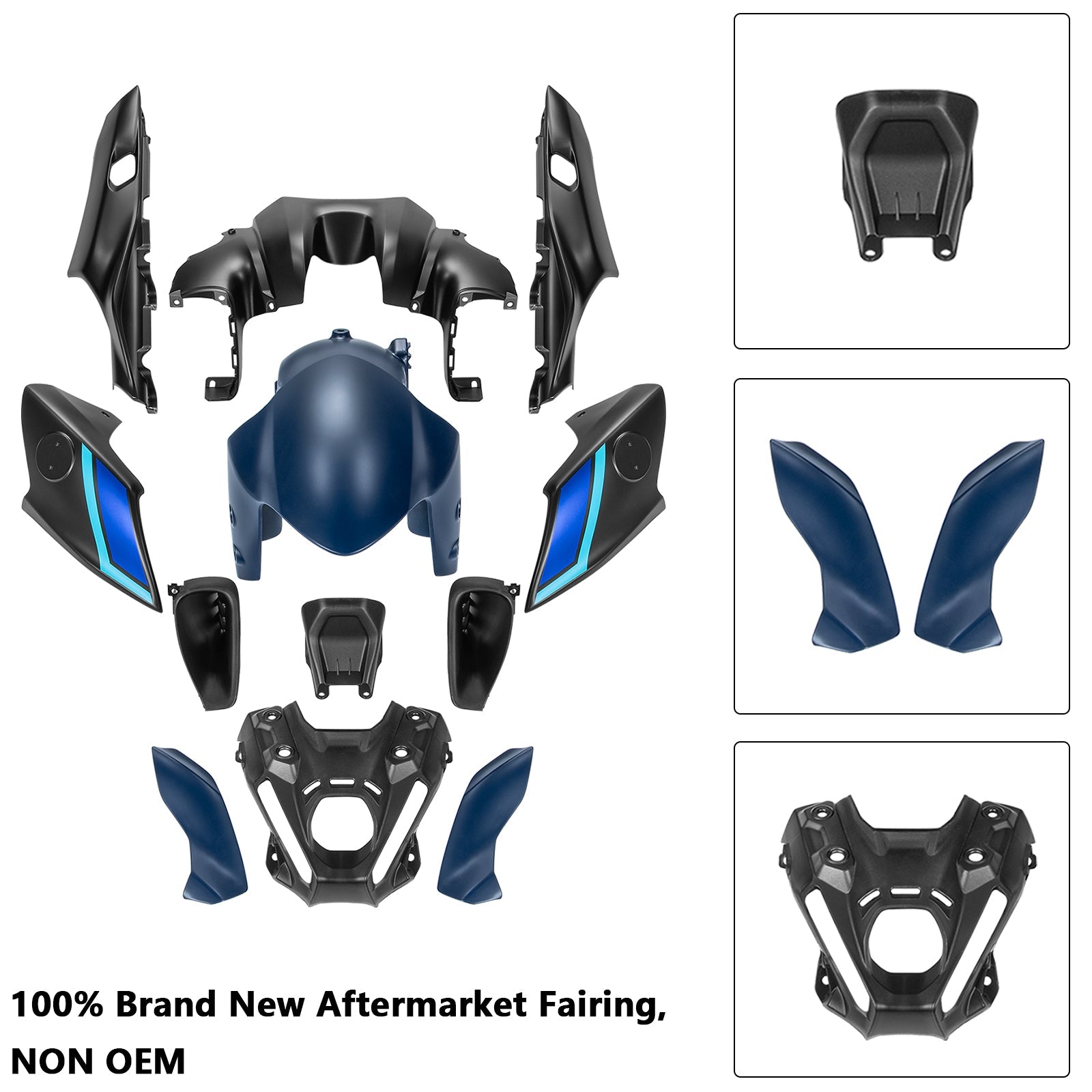 Yamaha MT-09 / MT-09 SP 2021-2023 Fairing Kit