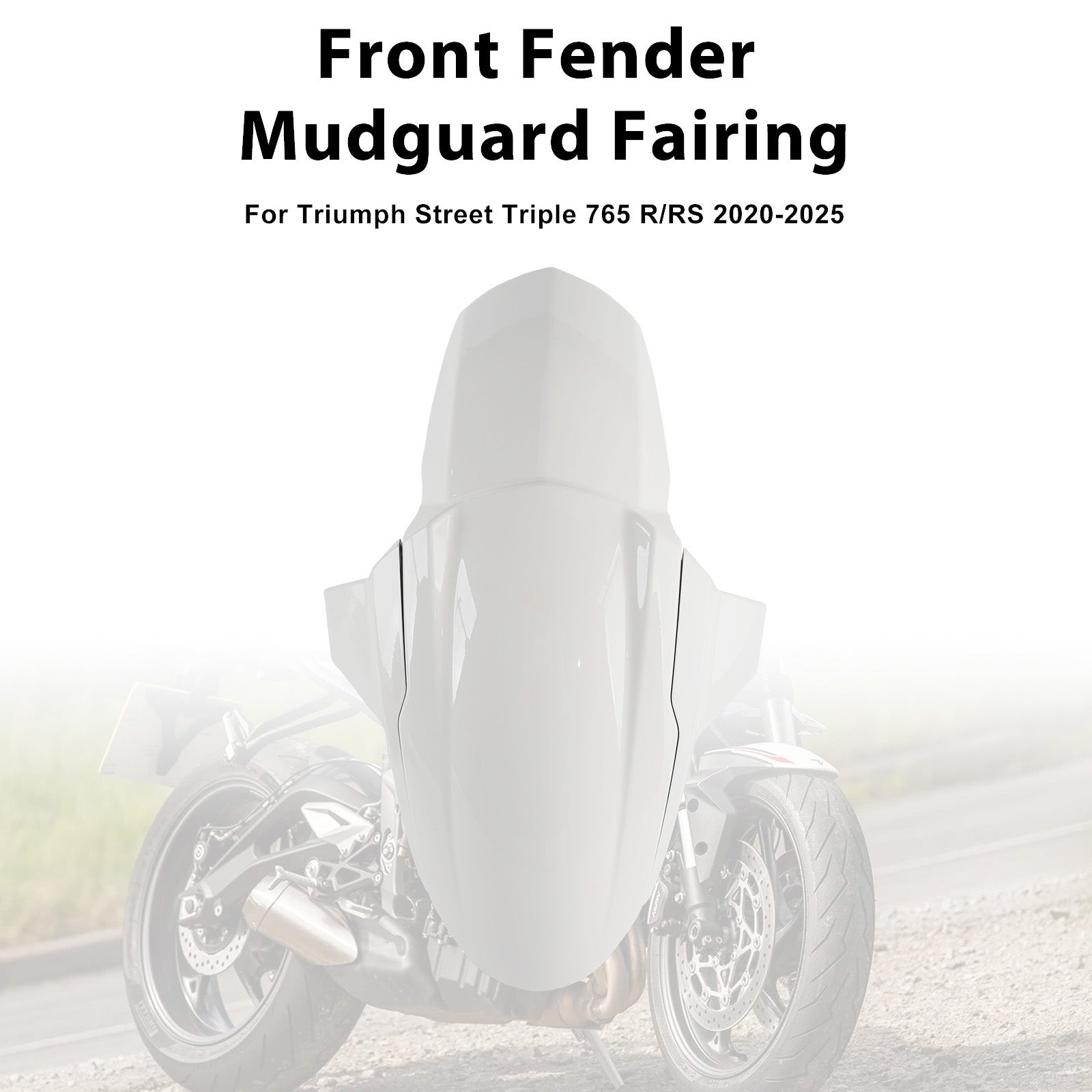 2020-2025 Street Triple 765 R RS Front Fender Mudguard Fairing