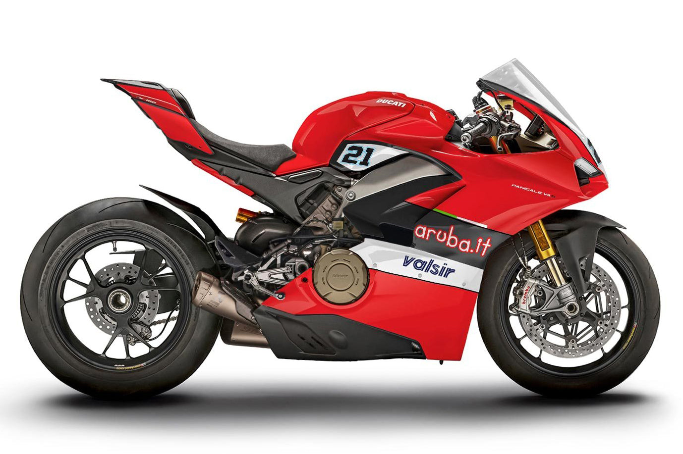 Ducati Panigale V4 V4S V4SP 2018-2019 Fairing Kit هيكل السيارة