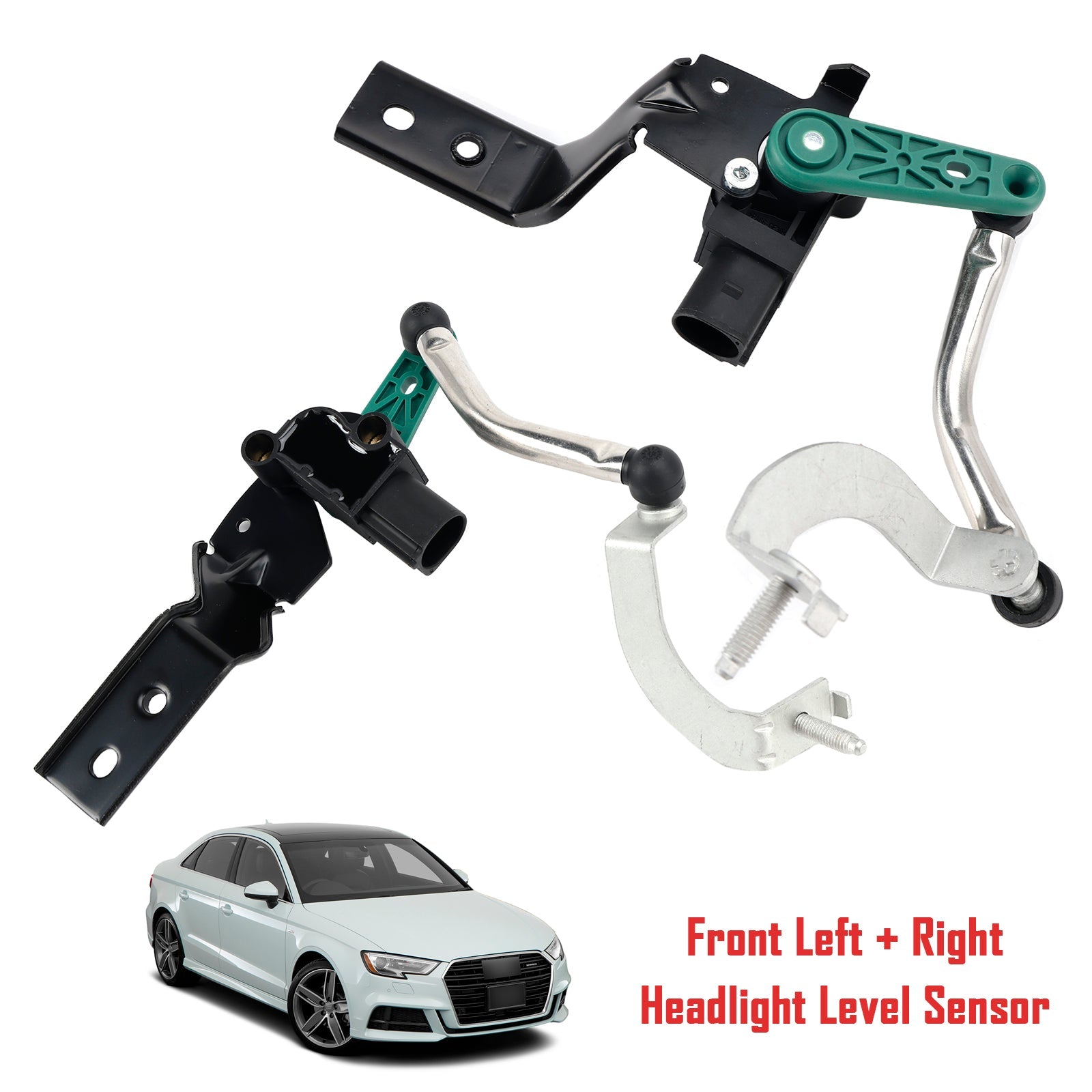 Front Left + Right Headlight Level Sensor For Audi A3 VW Golf Touran Seat Skoda