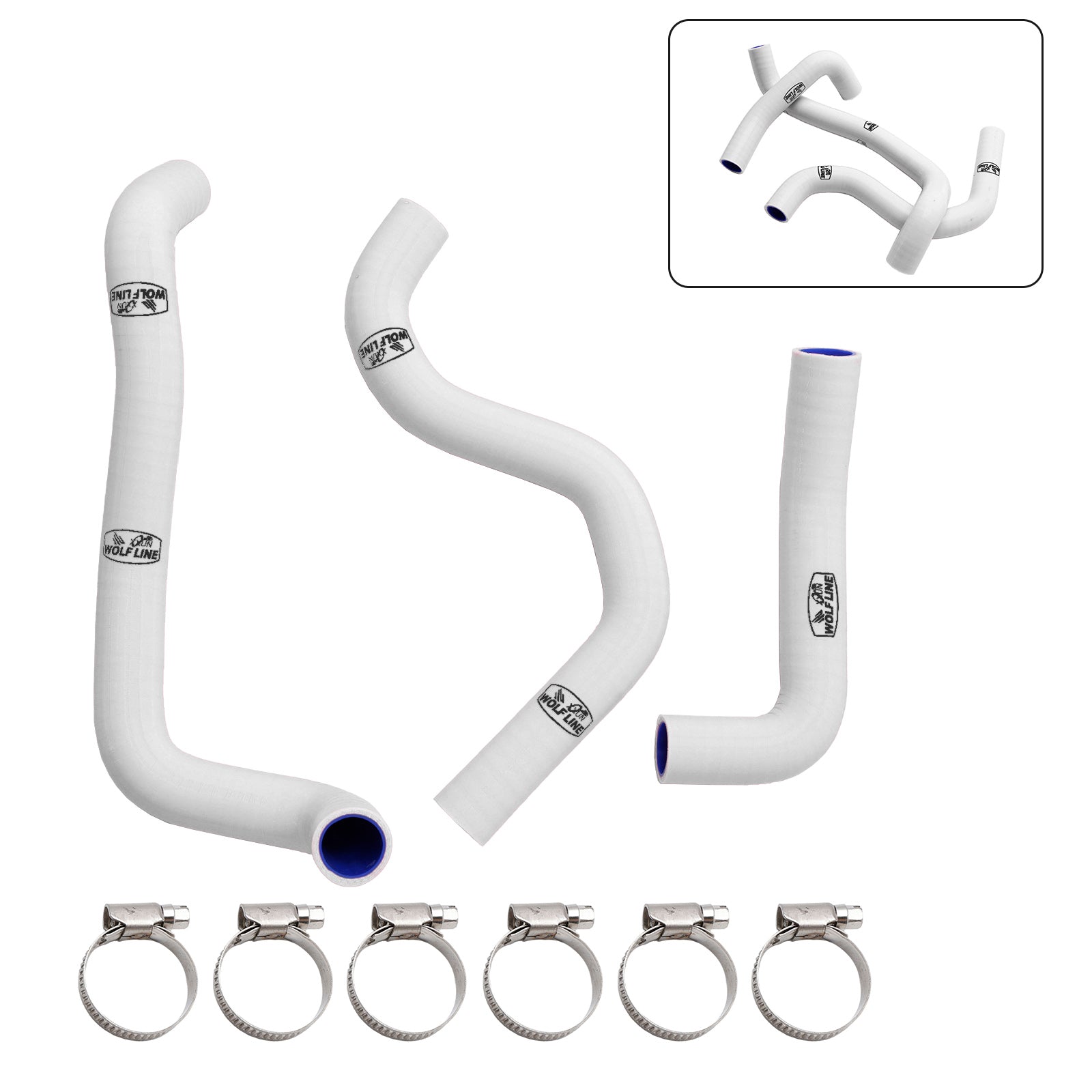 Silicone Radiator coolant Hose kit For Street Triple 765 R RS 2020-2022