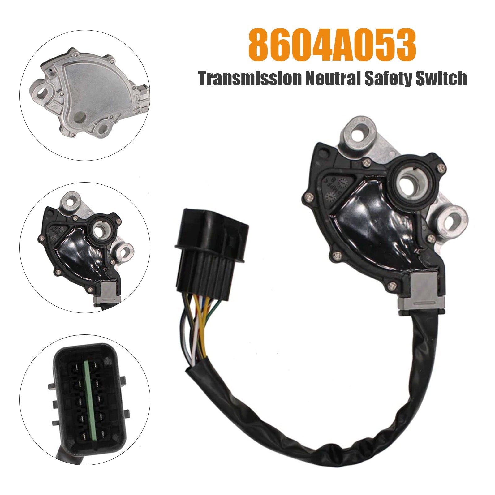Transmission Neutral Safety Switch for Mitsubishi Montero 1998-06 8604A053