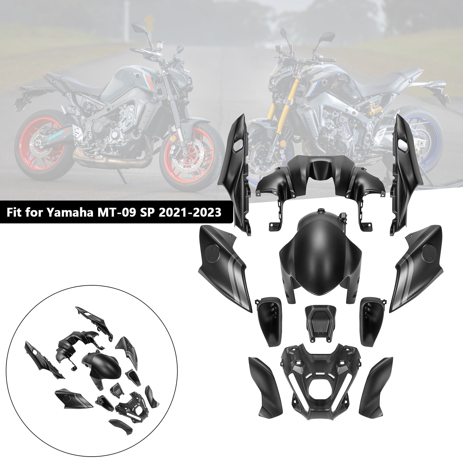 Yamaha MT-09 / MT-09 SP 2021-2023 Fairing Kit