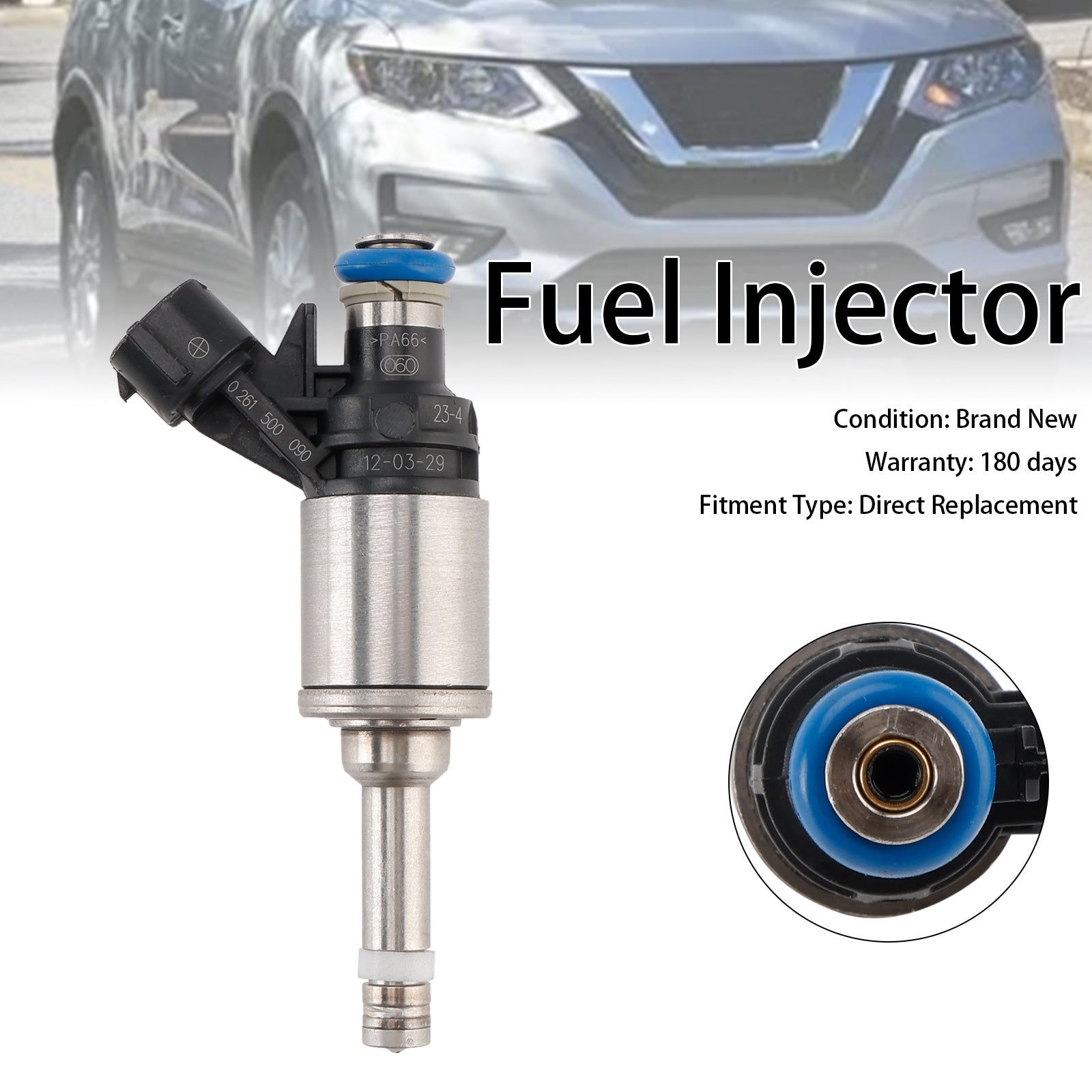 2017-2019 Nissan Rogue 2.0L 1PCS Fuel Injector 0261500090 16600-1VA0A