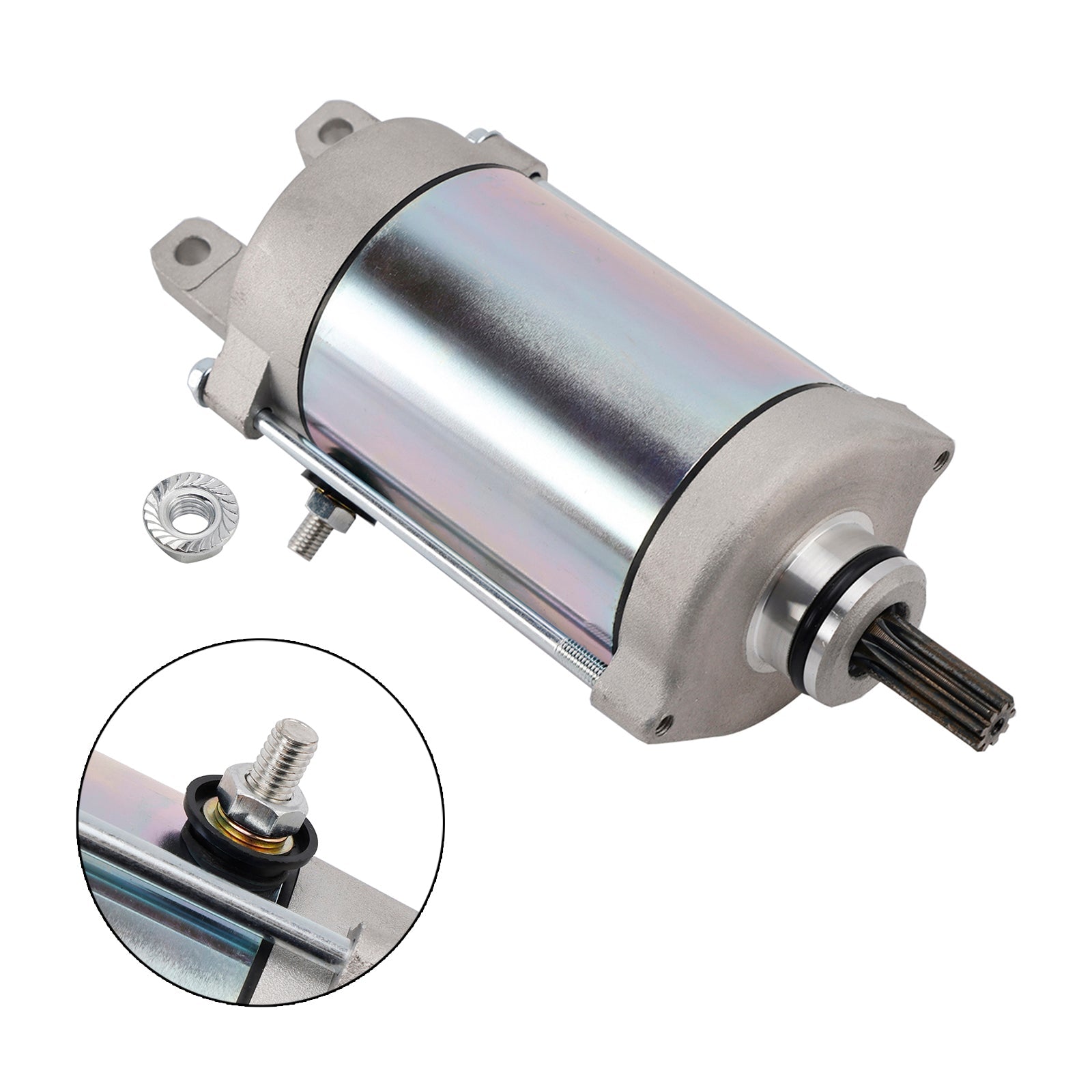 Kymco MXU 550 IRS T3B Replace Starter Motor 31210-LBA2-E00