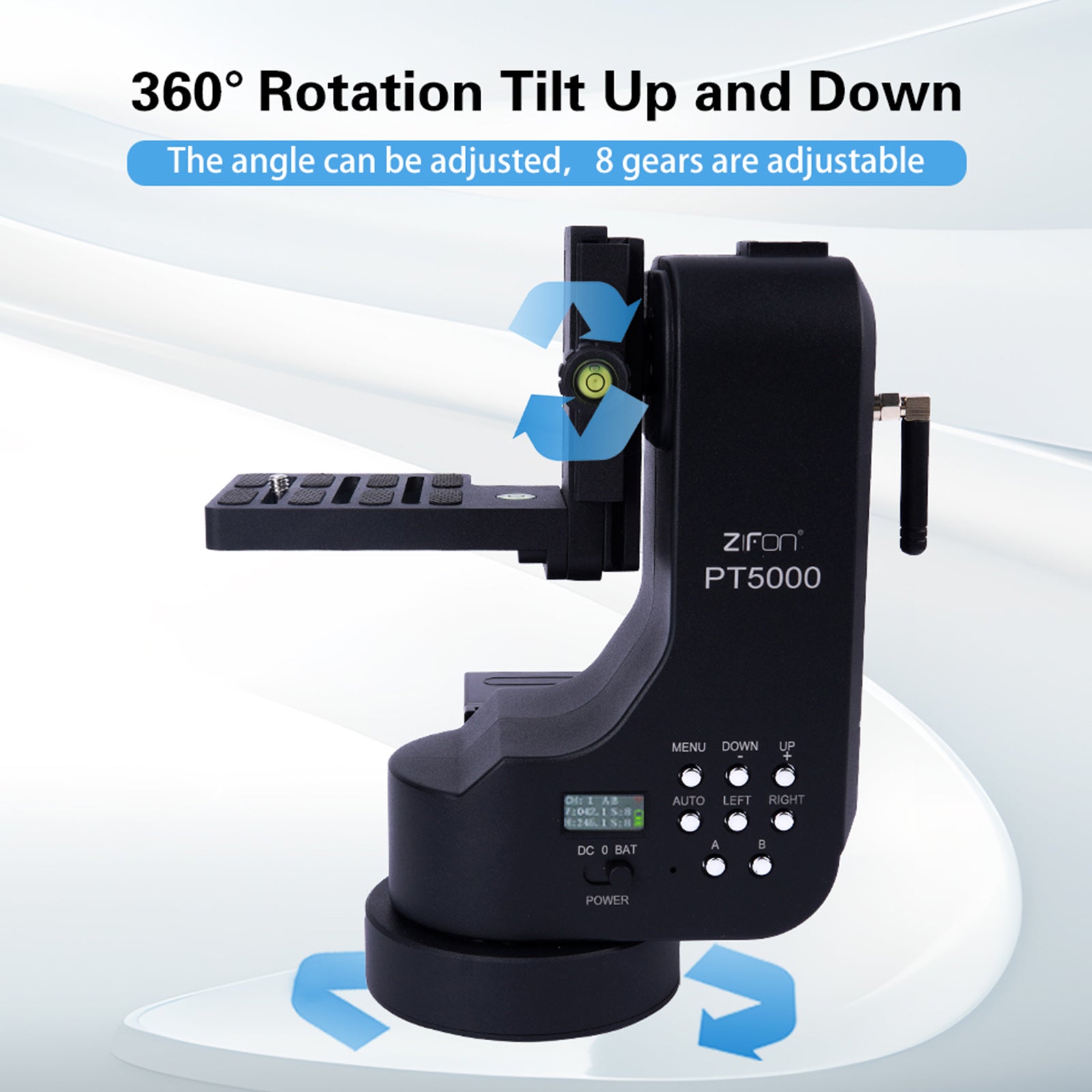 PT-5000 Camera Remote Control Electric Cloud Platform Micro Slr Mobile Phone