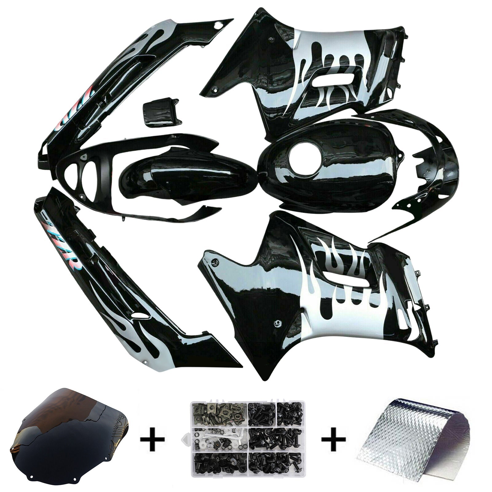 Kawasaki ZZR250 1996-2007 Fairing Kit Bodywork ABS