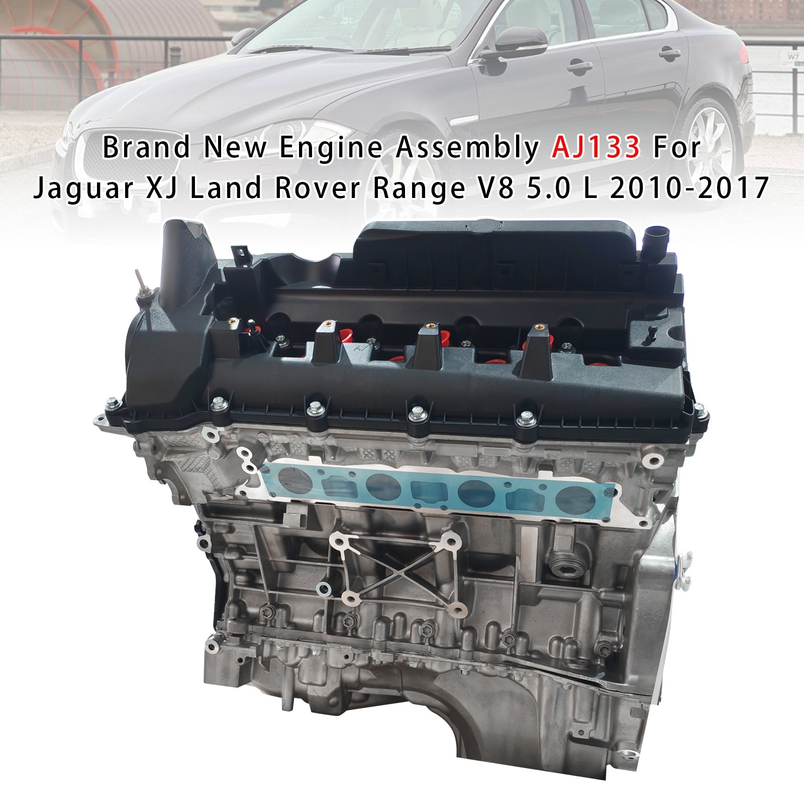 Engine Assembly AJ133 For Jaguar XJ Land Rover Range V8 5.0 L 2010-2017