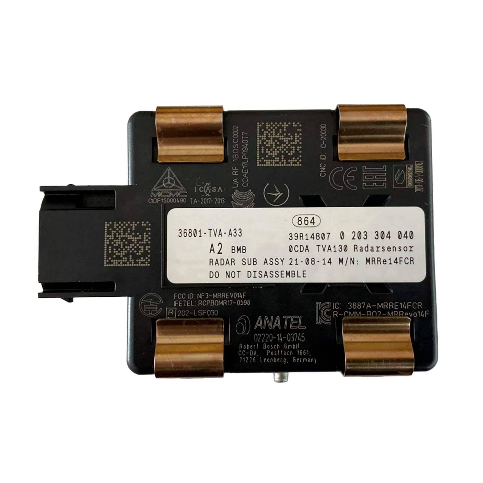 Honda Accord 2018-2023 용 레이더 크루즈 제어 거리 센서 36801-TVA-A33